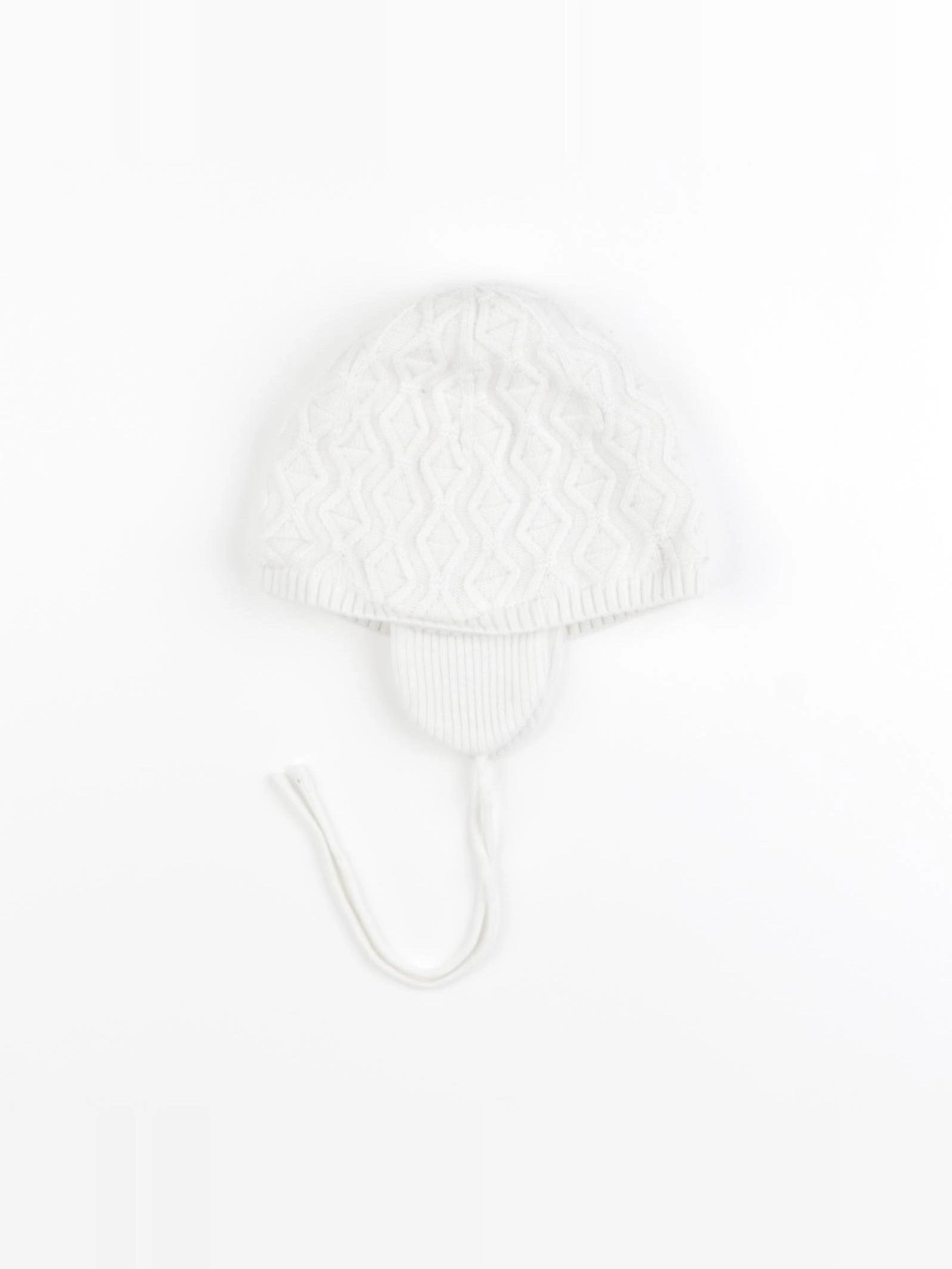 Jacadi - bonnet blanc - 18 mois