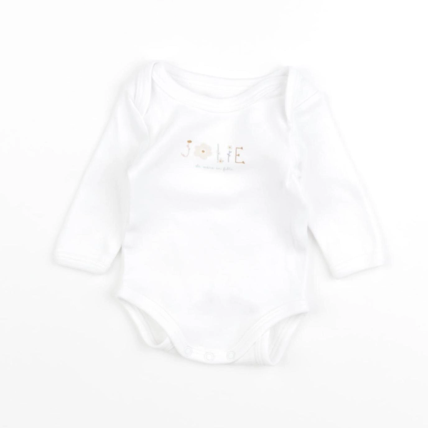 Vertbaudet - body blanc - 1 mois