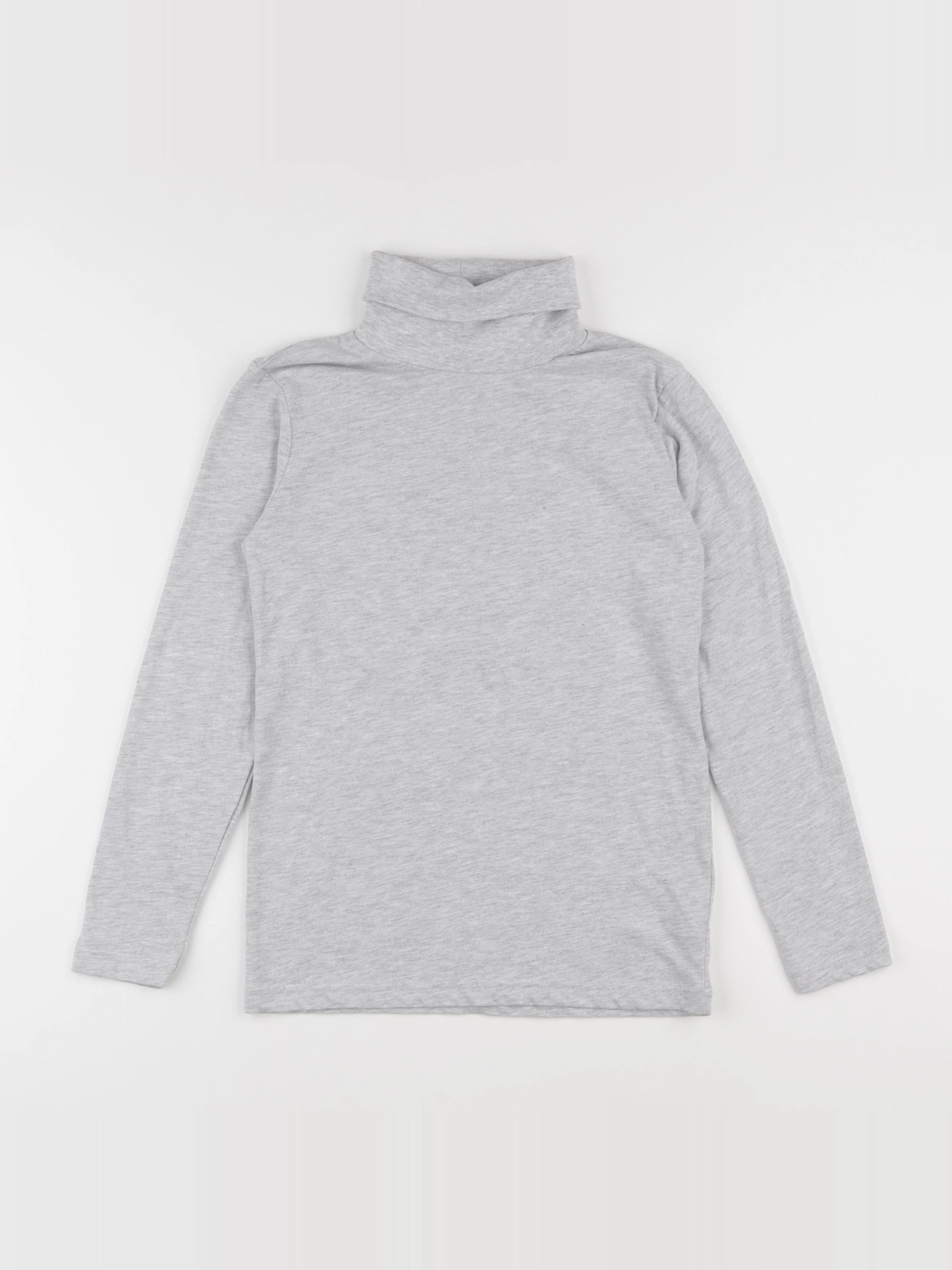 Vertbaudet - sous-pull gris - 12 ans