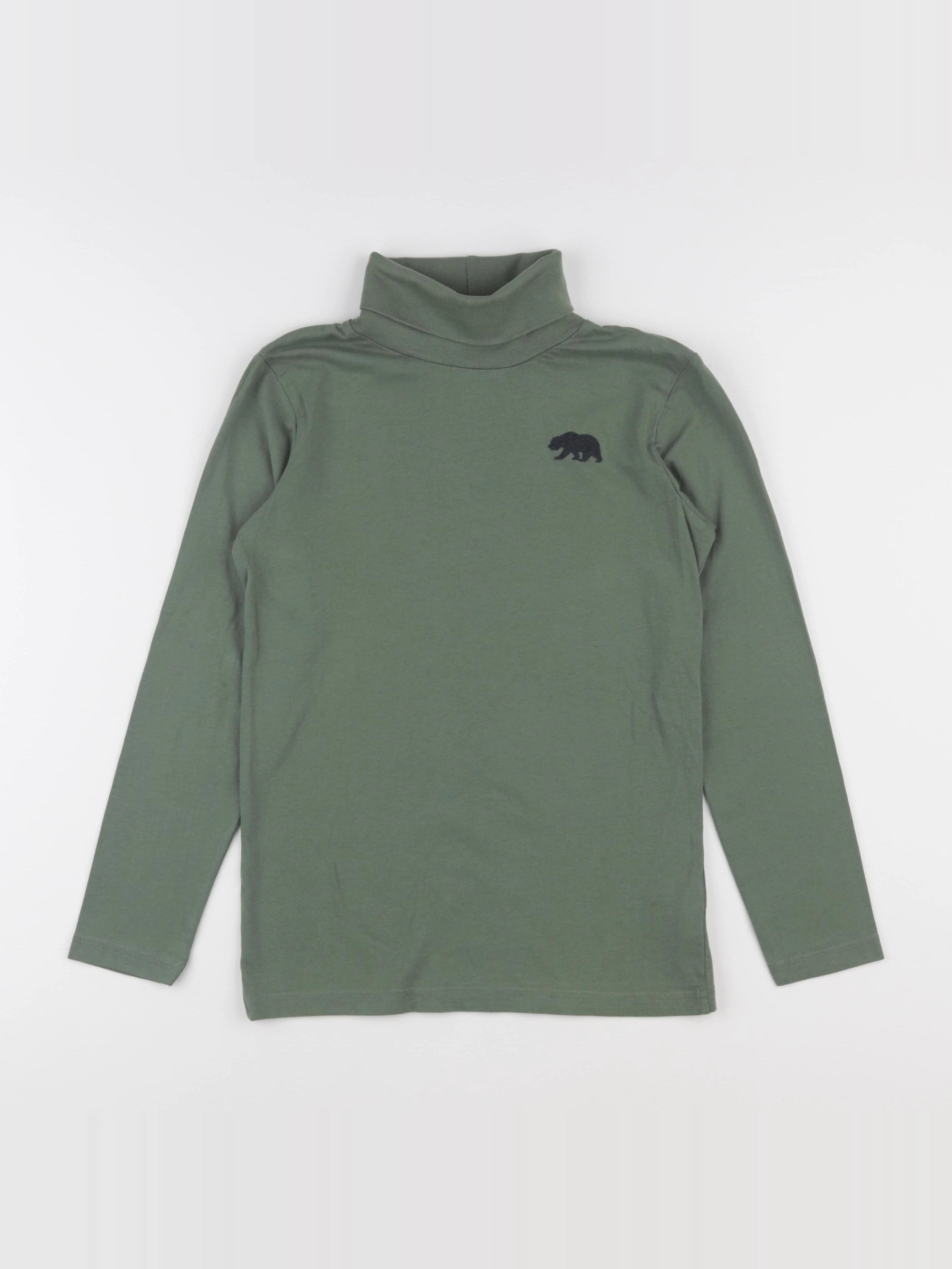 Vertbaudet - sous-pull vert - 12 ans