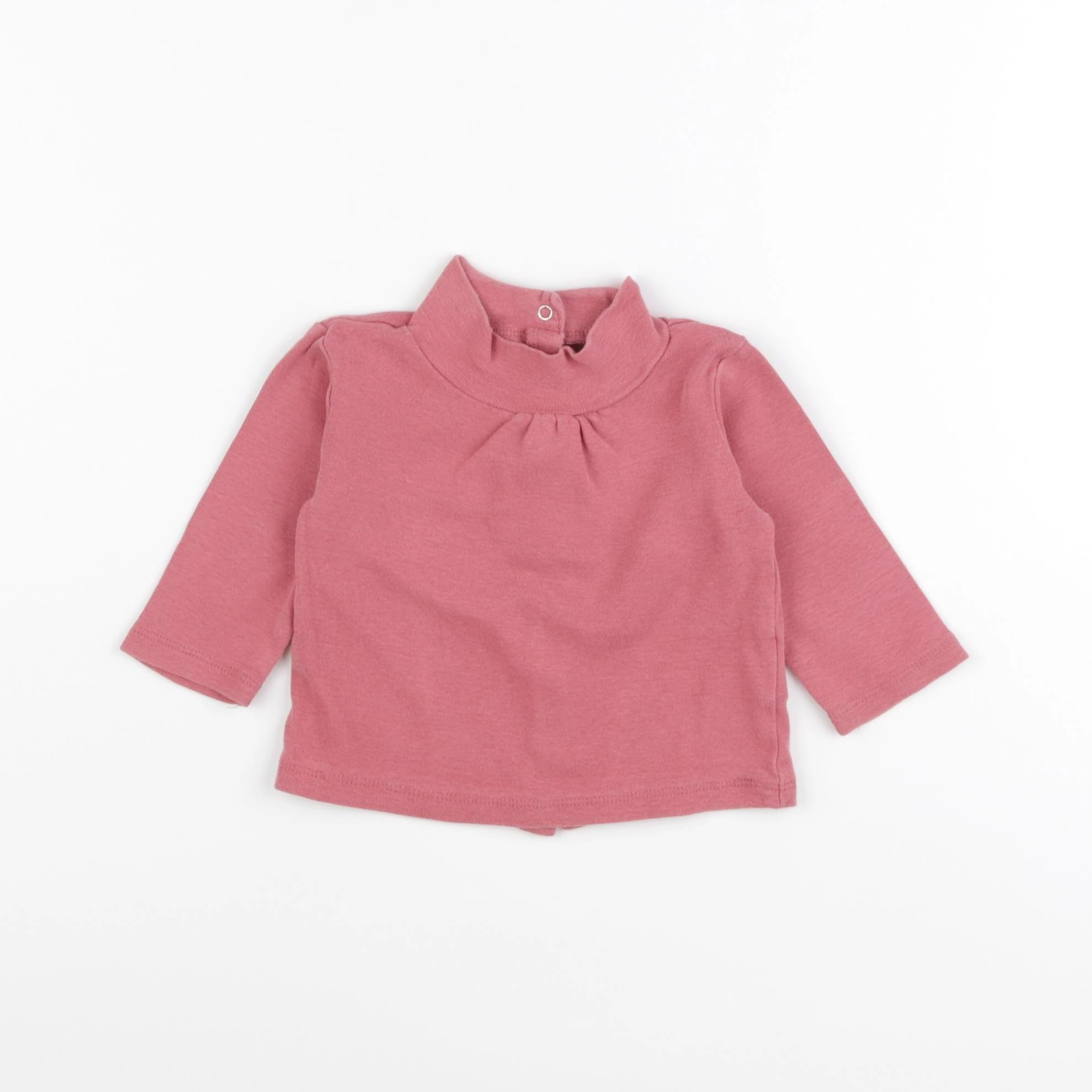 Vertbaudet - sous-pull rose - 6 mois