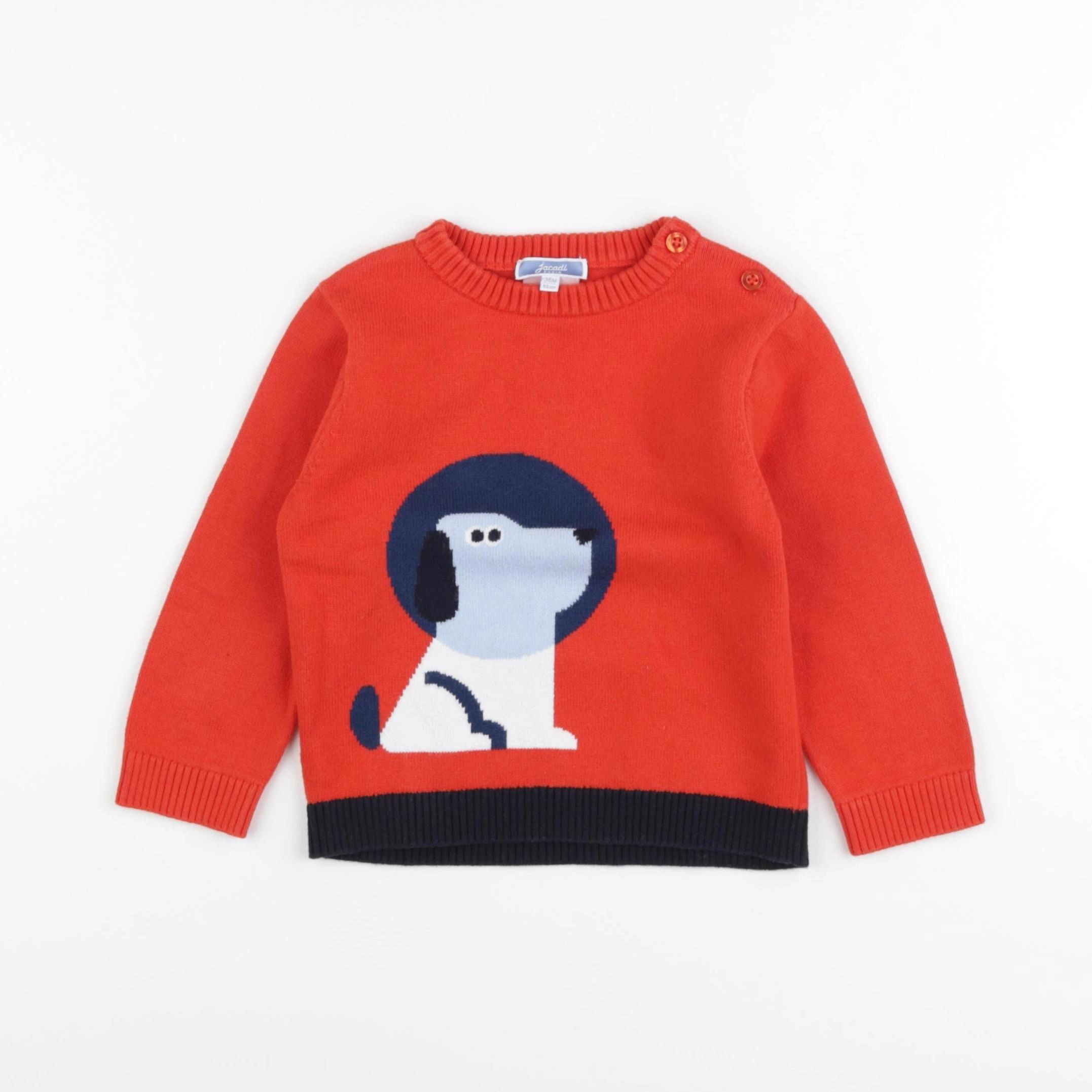 Jacadi - pull multicolore - 36 mois