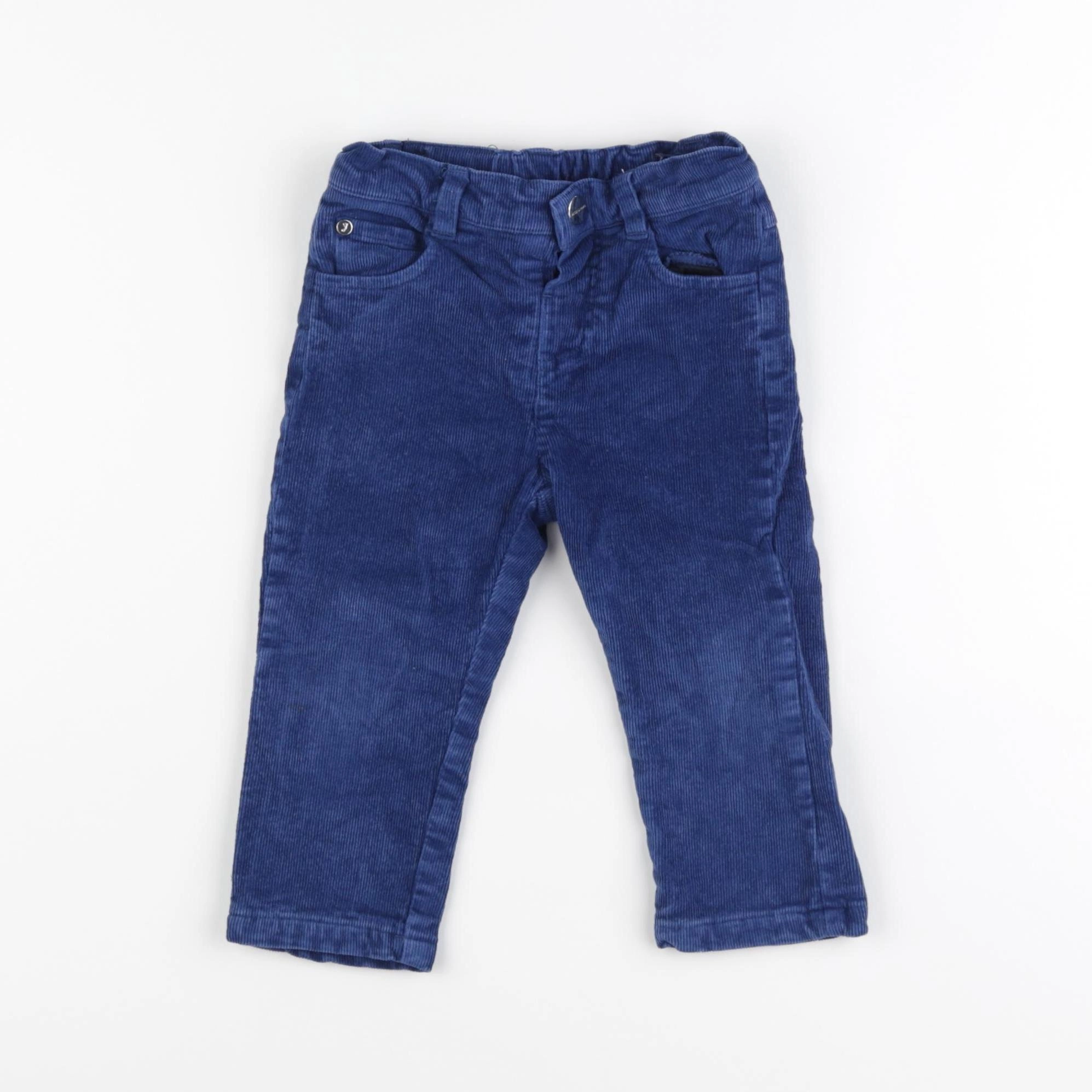 Jacadi - pantalon bleu - 18 mois