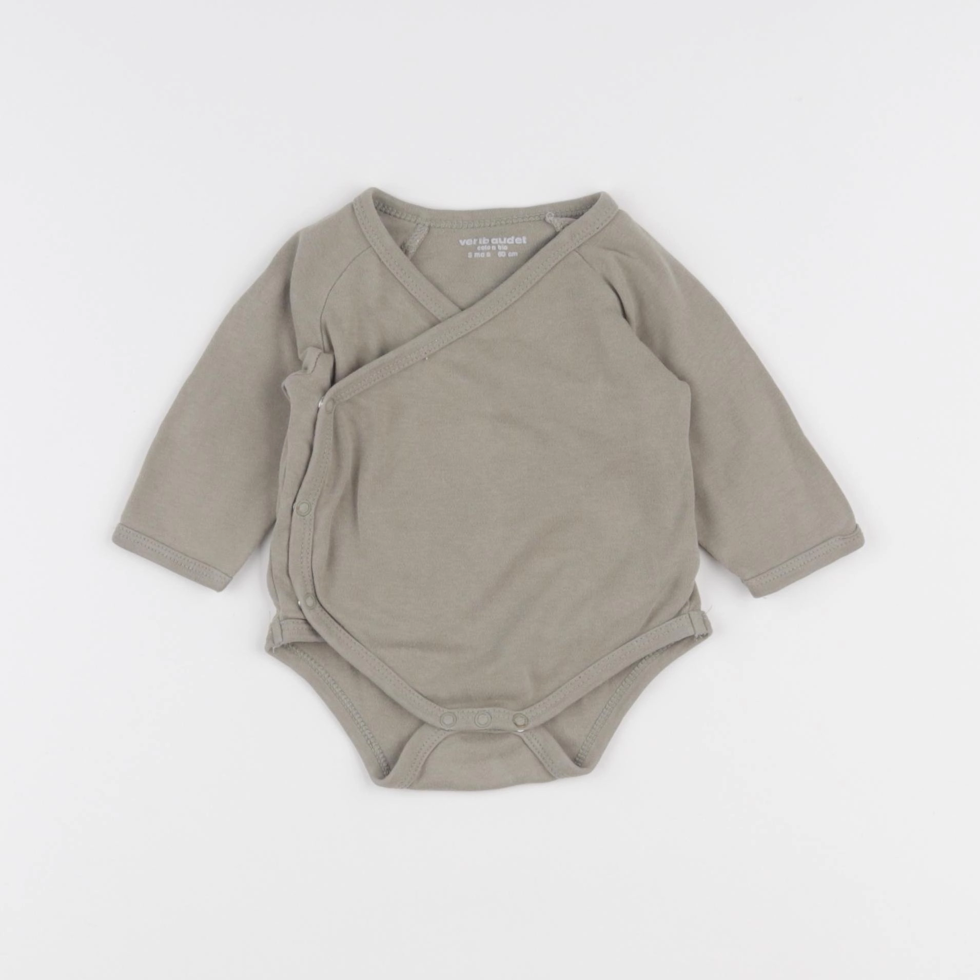 Vertbaudet - body vert - 3 mois