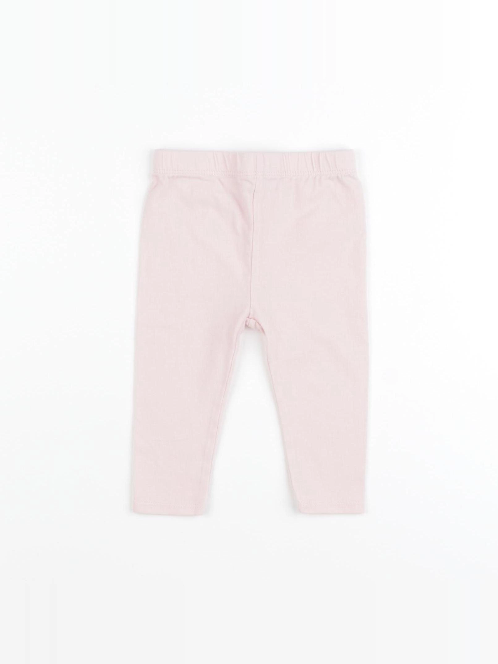 Vertbaudet - legging rose - 6 mois