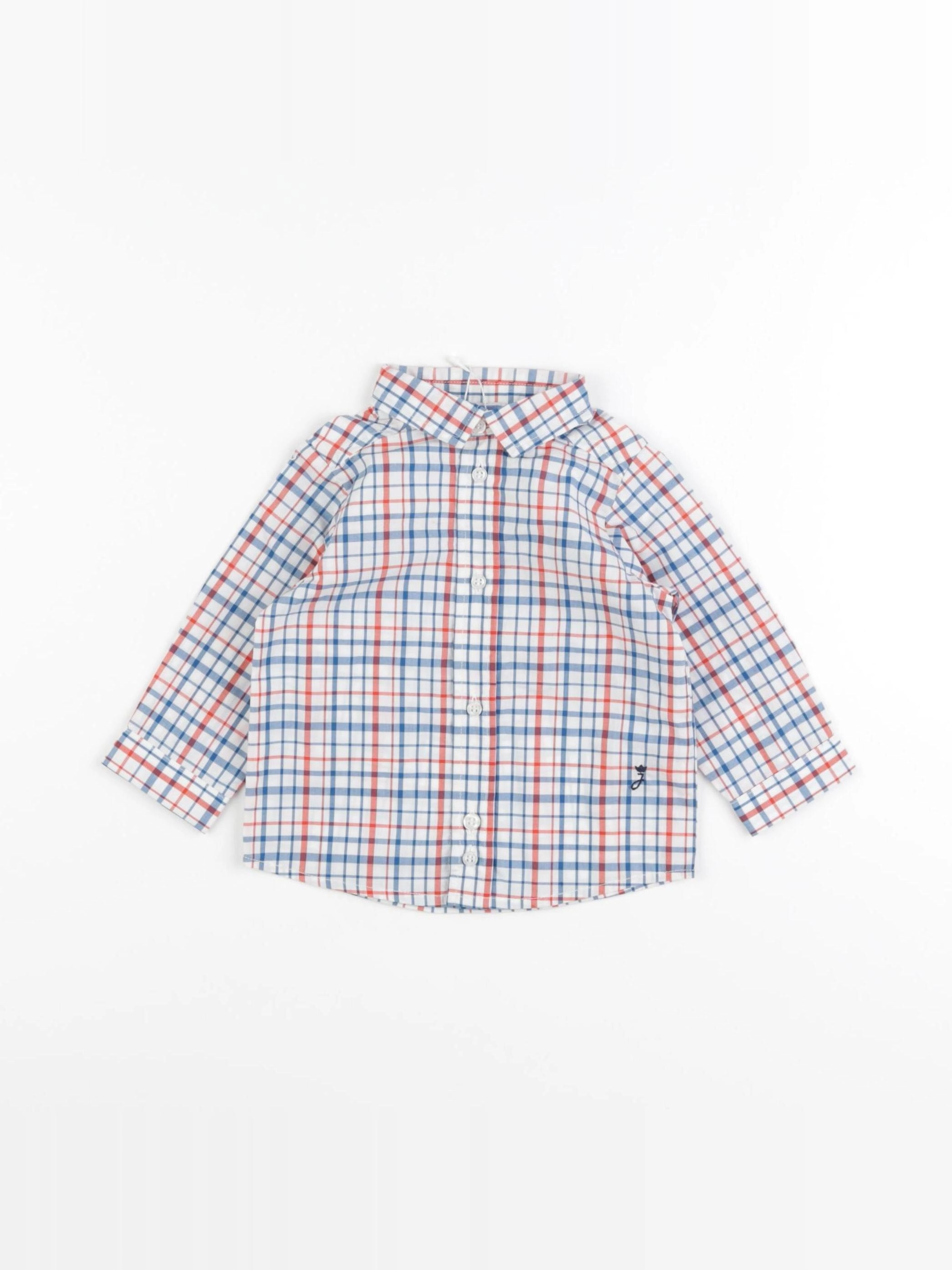 Jacadi - chemise multicolore - 6 mois