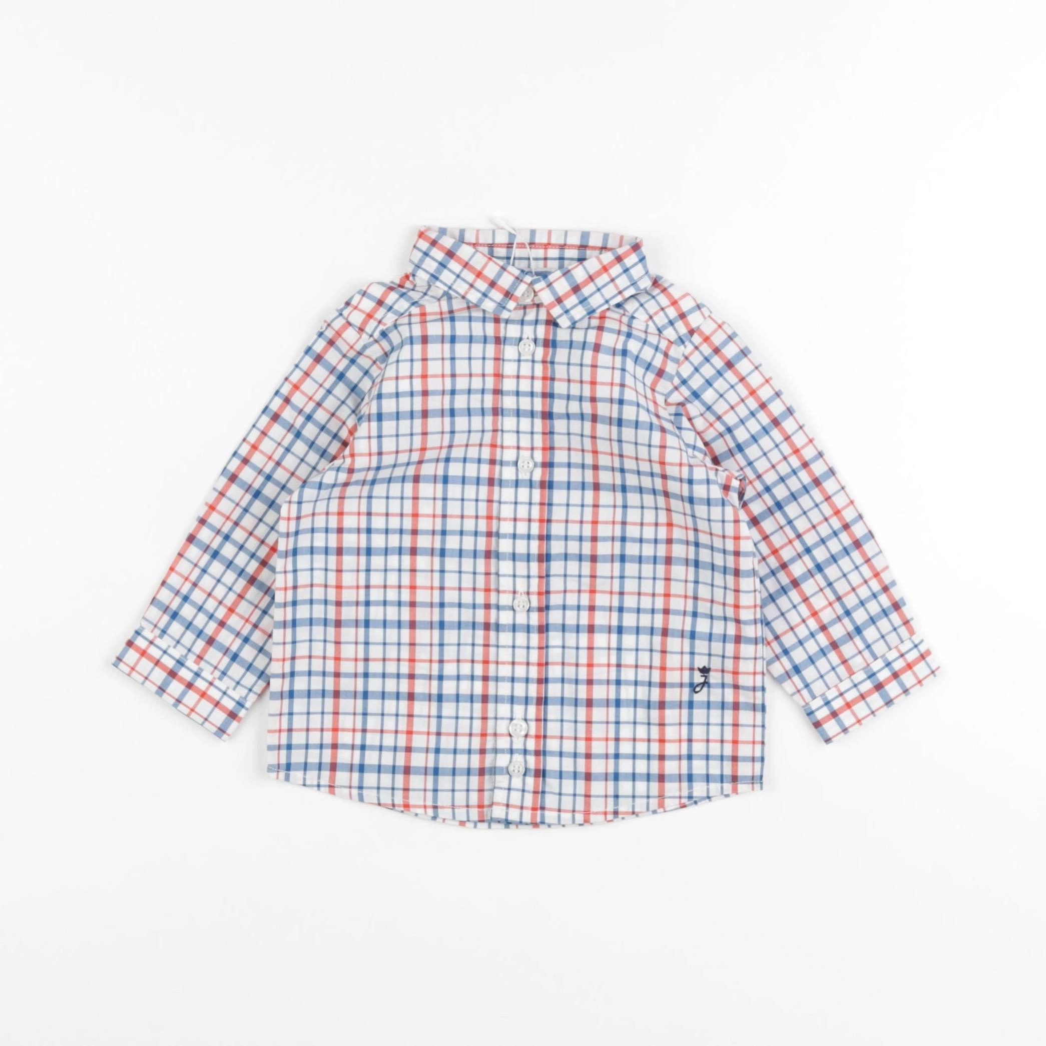 Jacadi - chemise multicolore - 6 mois