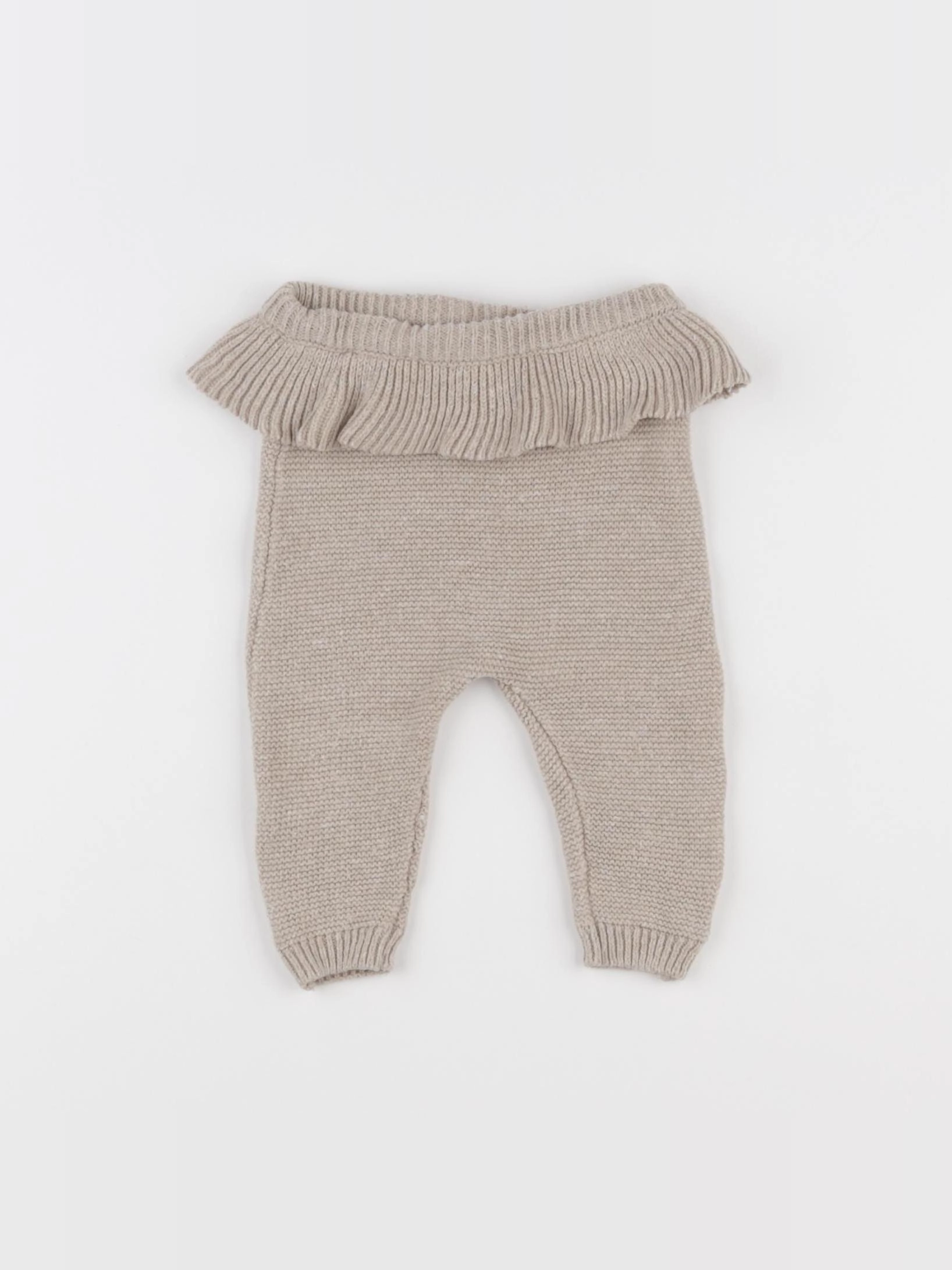 Vertbaudet - legging beige - 1 mois