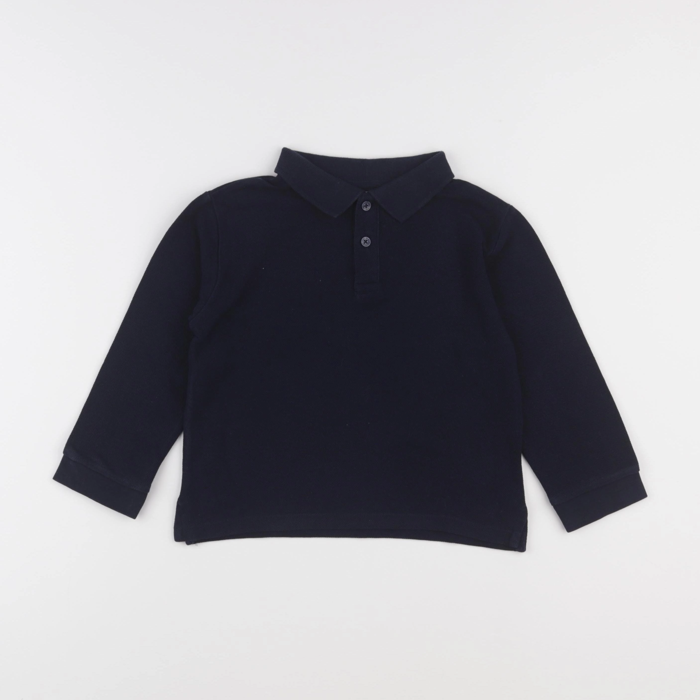 Zara - polo bleu - 4 ans