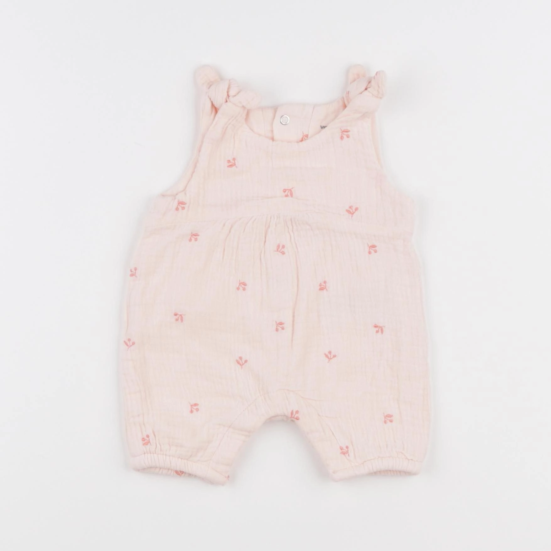 Vertbaudet - combinaison rose - 0 mois