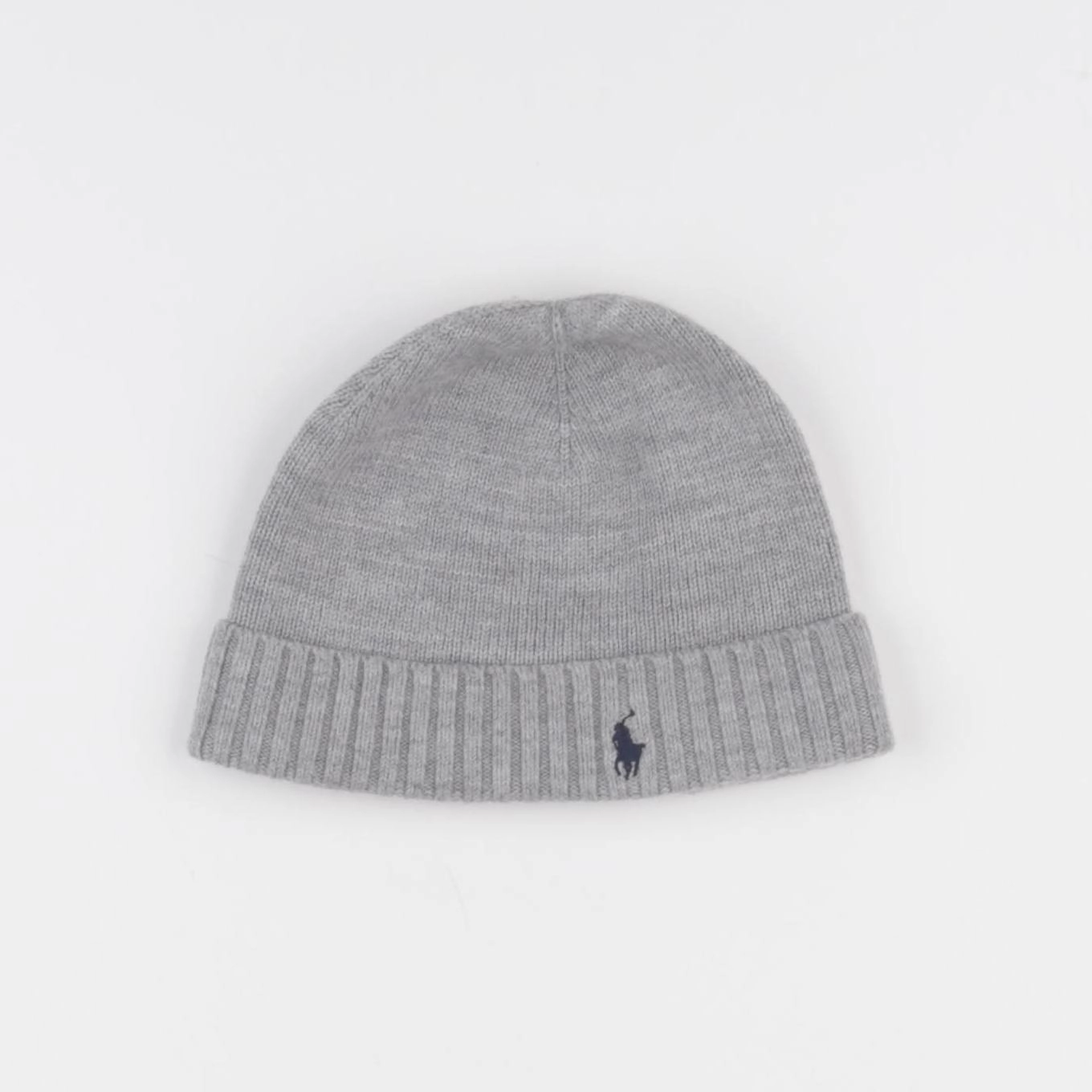 Ralph Lauren - bonnet gris - 4/7 ans