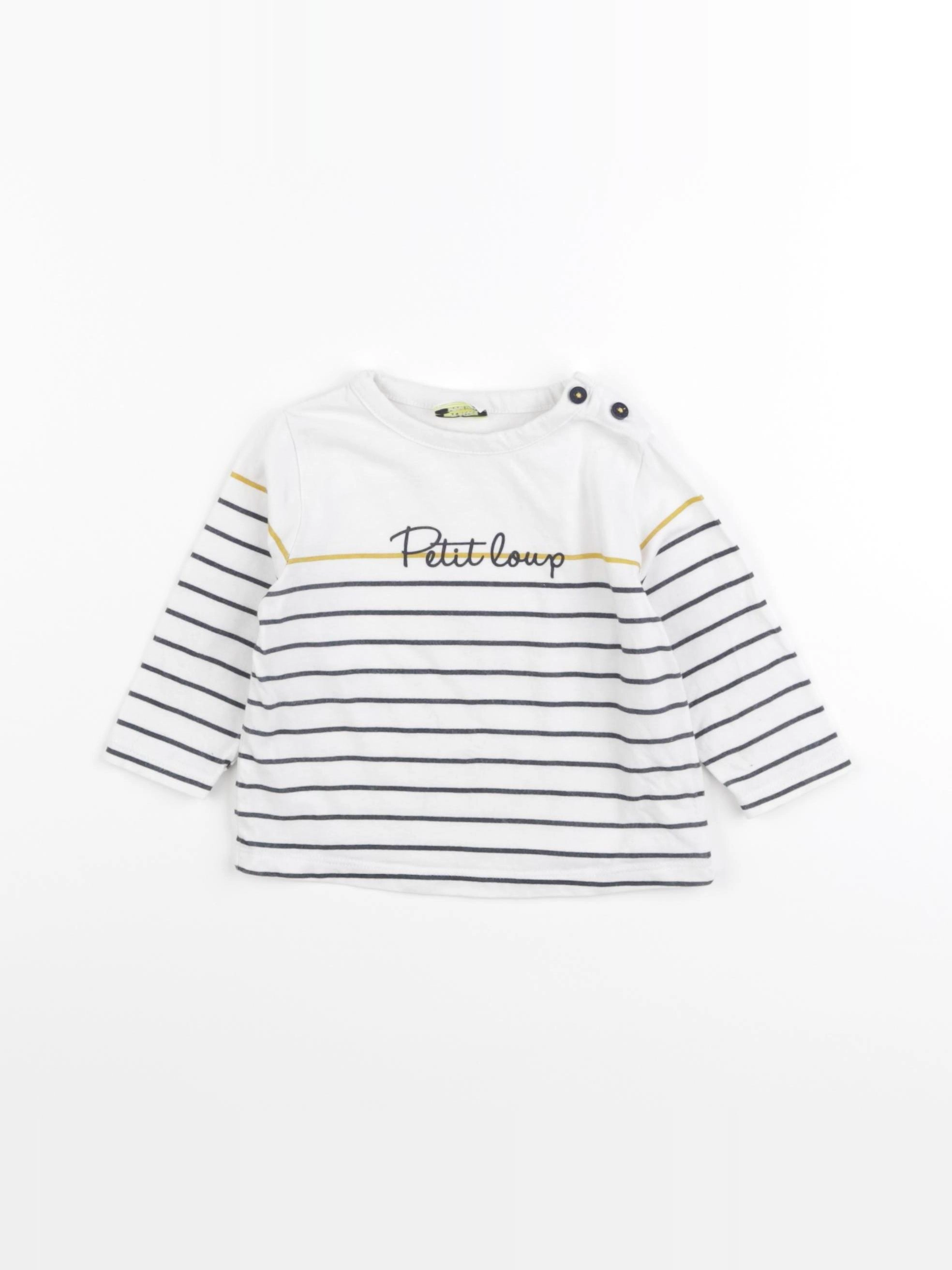 Tape à l'oeil - tee-shirt blanc - 6 mois