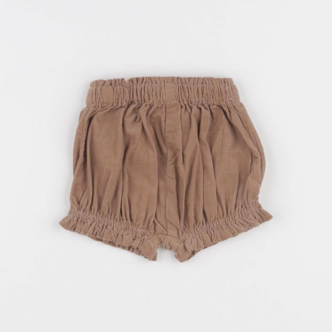 Vertbaudet - short marron - 1 mois