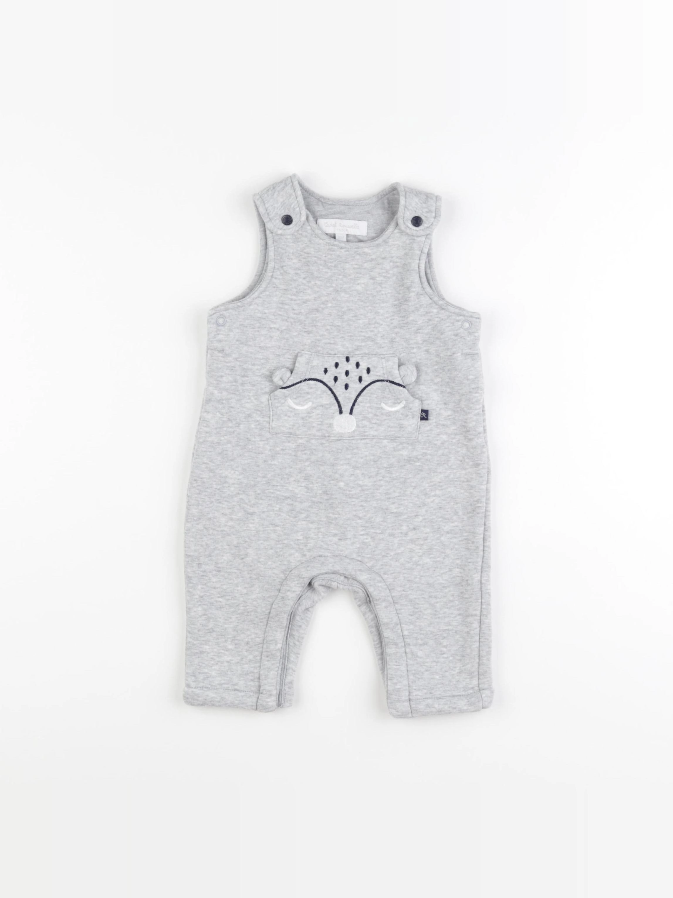 Cadet Rousselle - combinaison gris - 6 mois