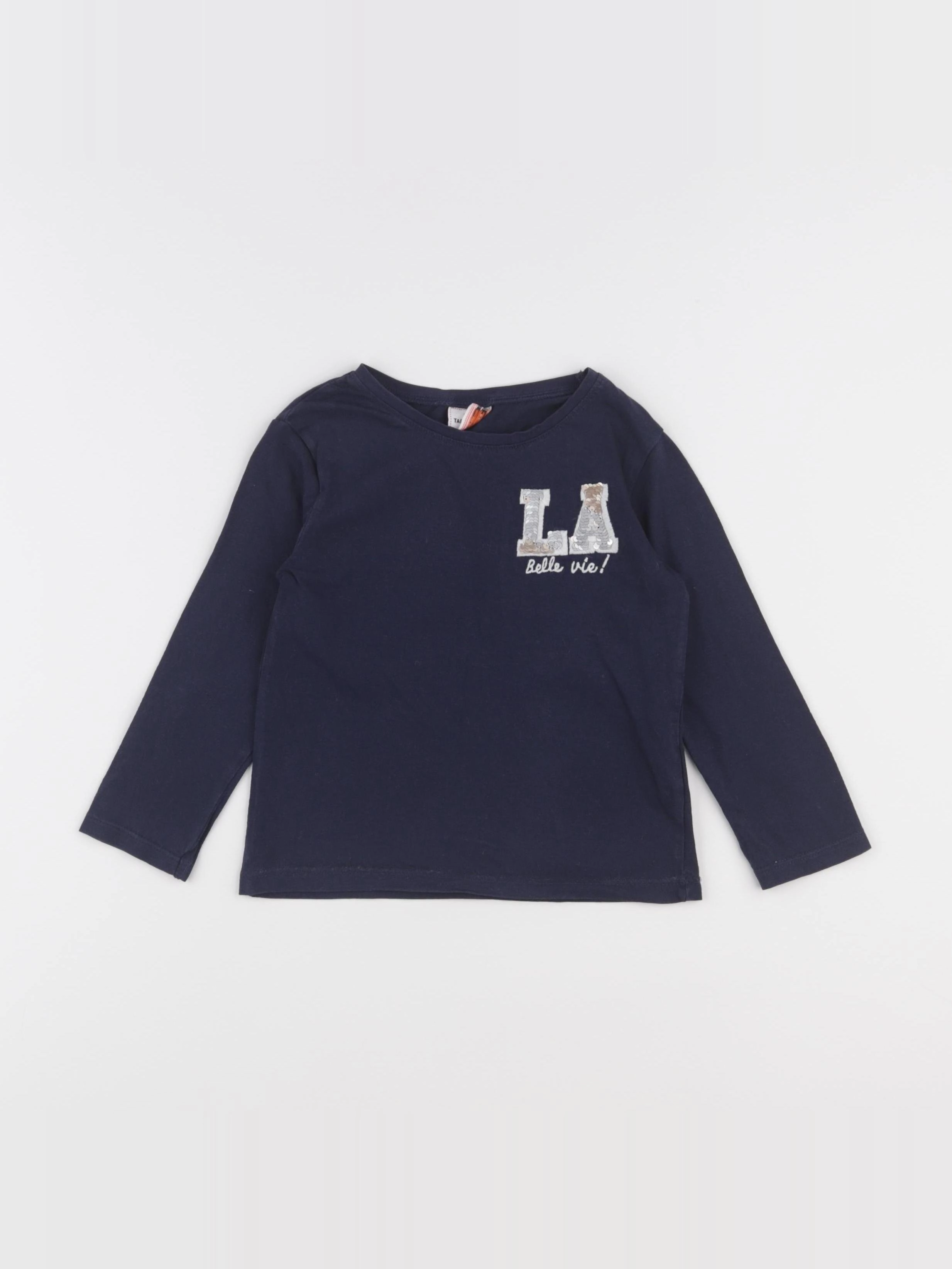 Tape à l'oeil - tee-shirt bleu - 3 ans