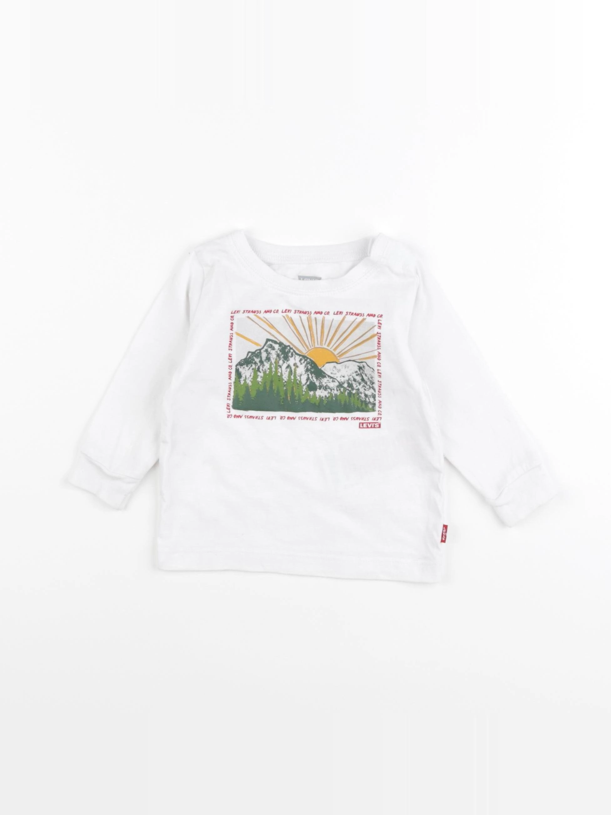 Levi's - tee-shirt blanc - 6 mois