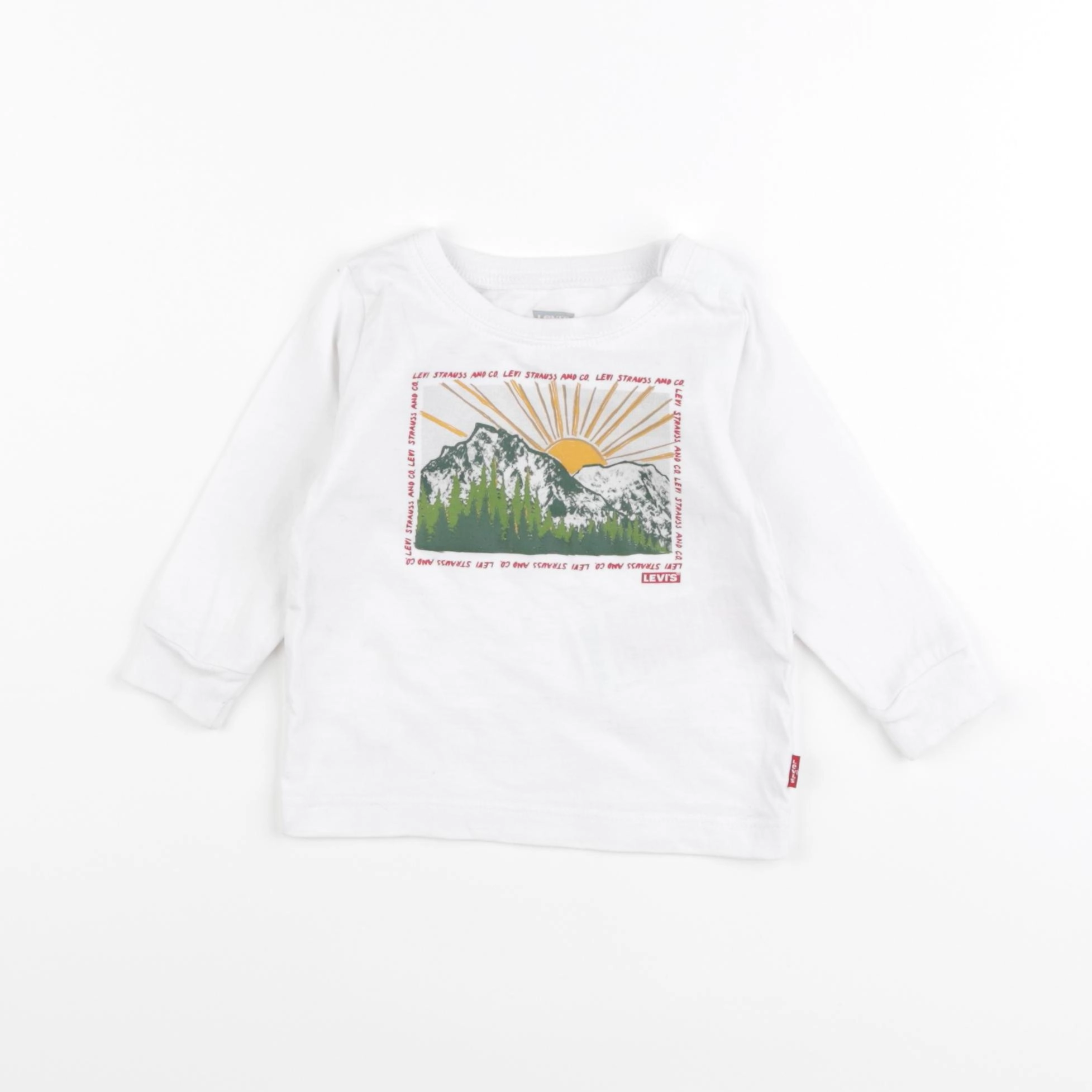 Levi's - tee-shirt blanc - 6 mois