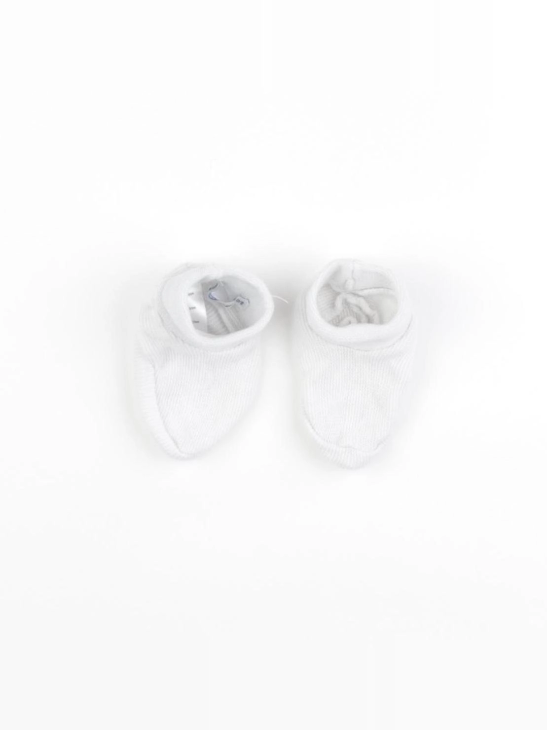 Vertbaudet - chaussons blanc - pointure 17