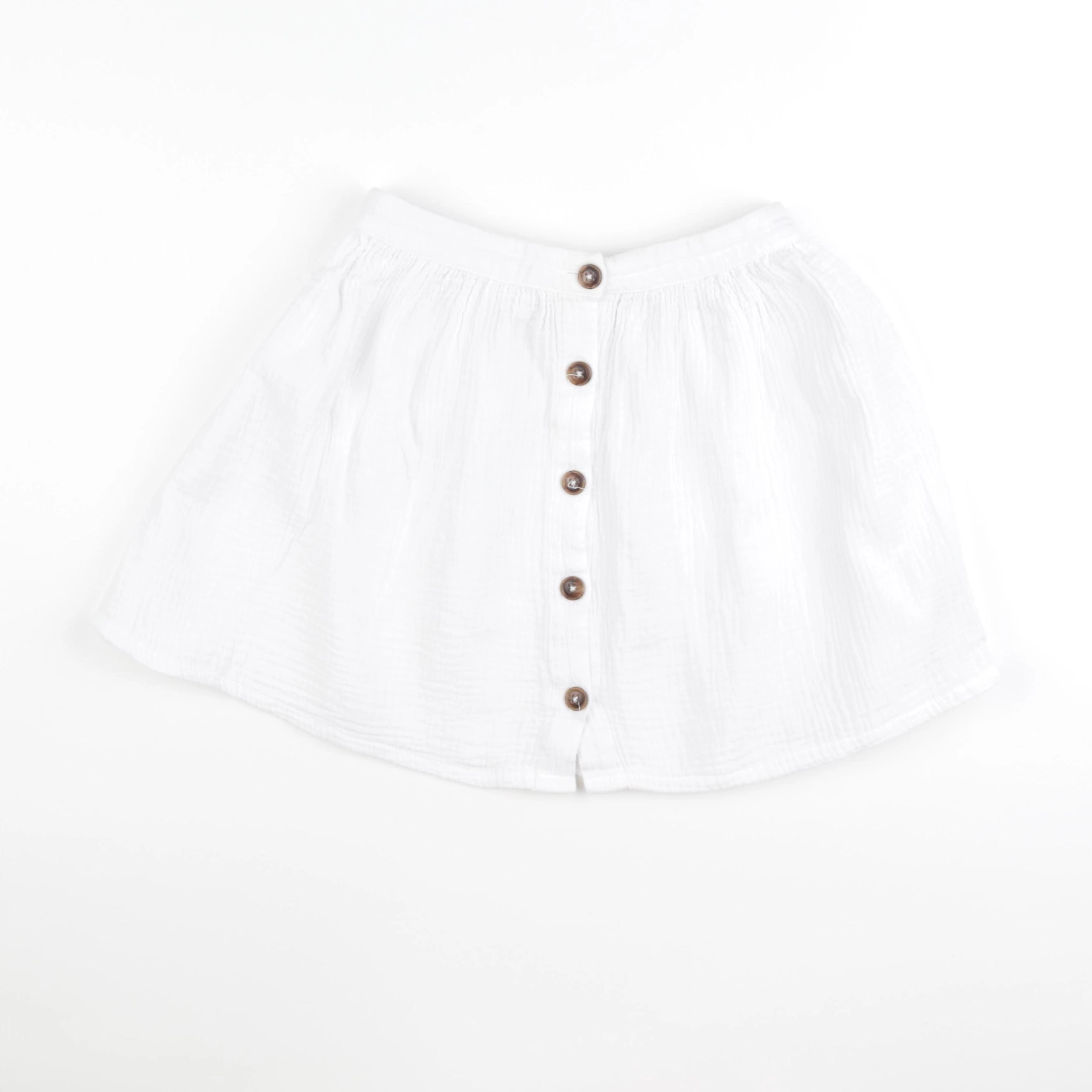 Vertbaudet - jupe blanc - 10 ans