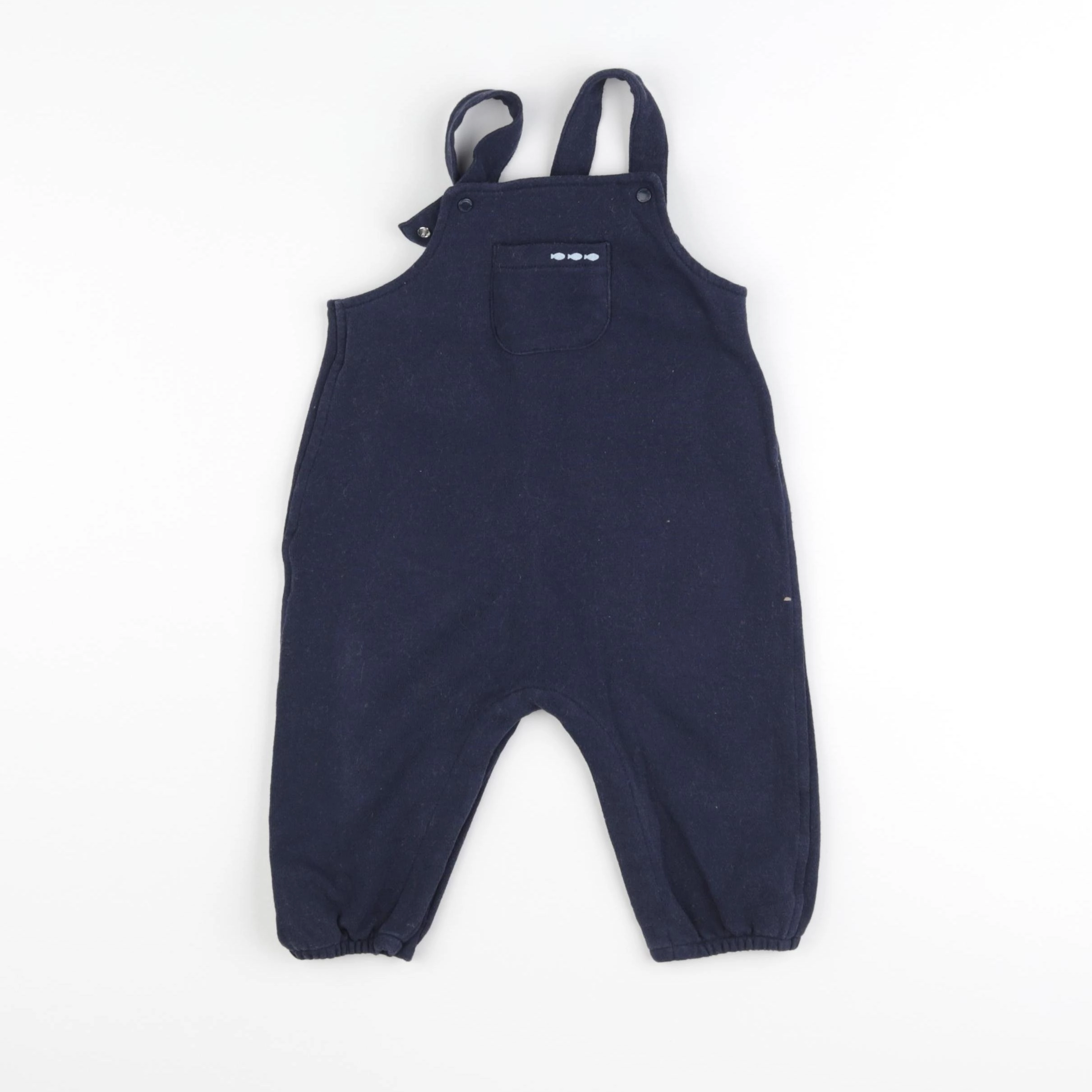 Vertbaudet - combinaison bleu - 9 mois
