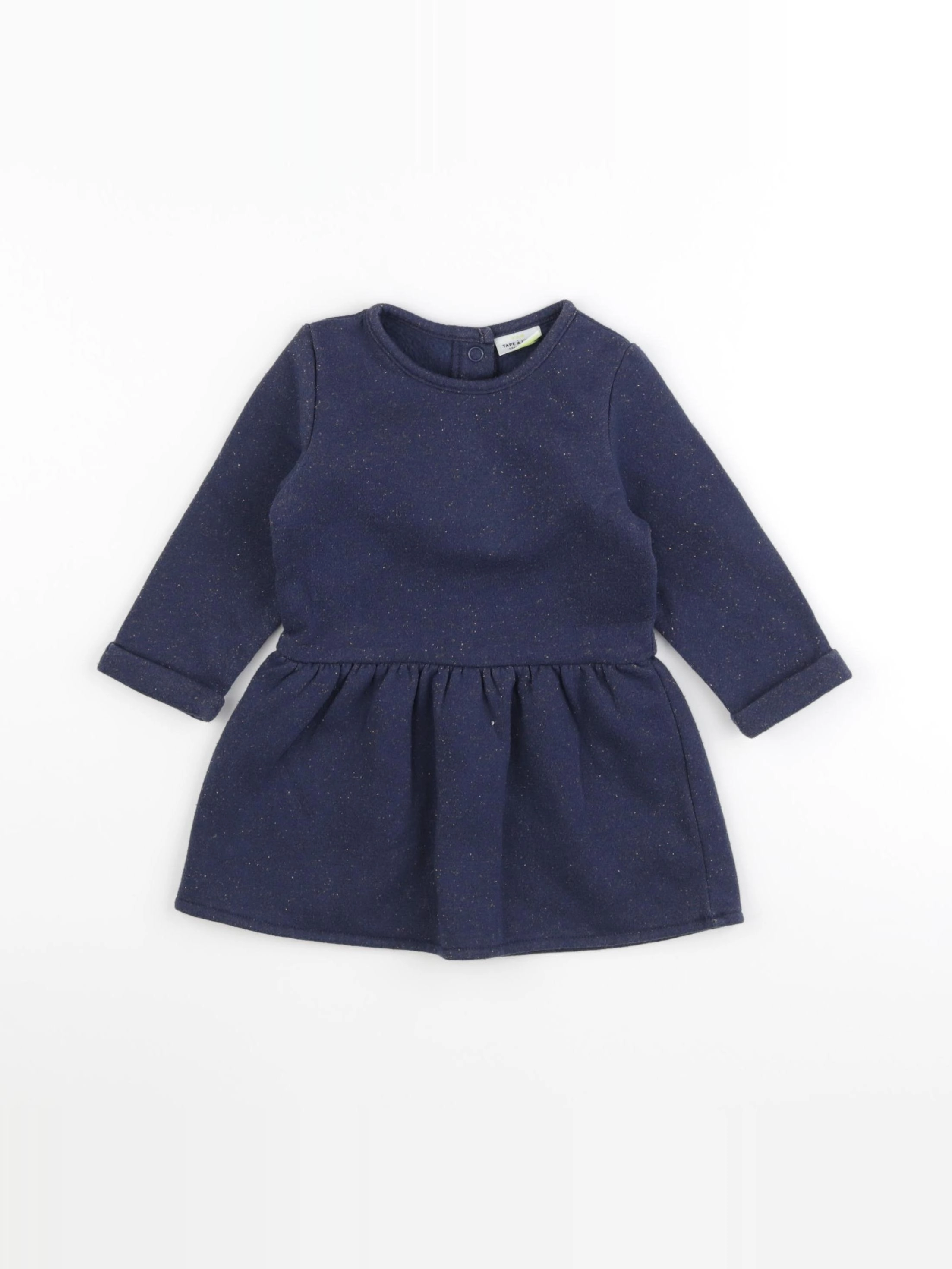Tape à l'oeil - robe bleu - 12 mois