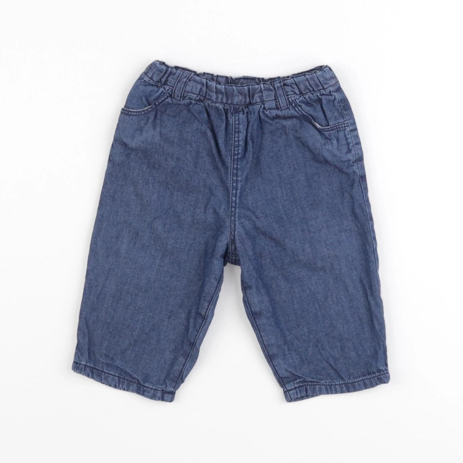 Boutchou - pantalon bleu - 3 mois
