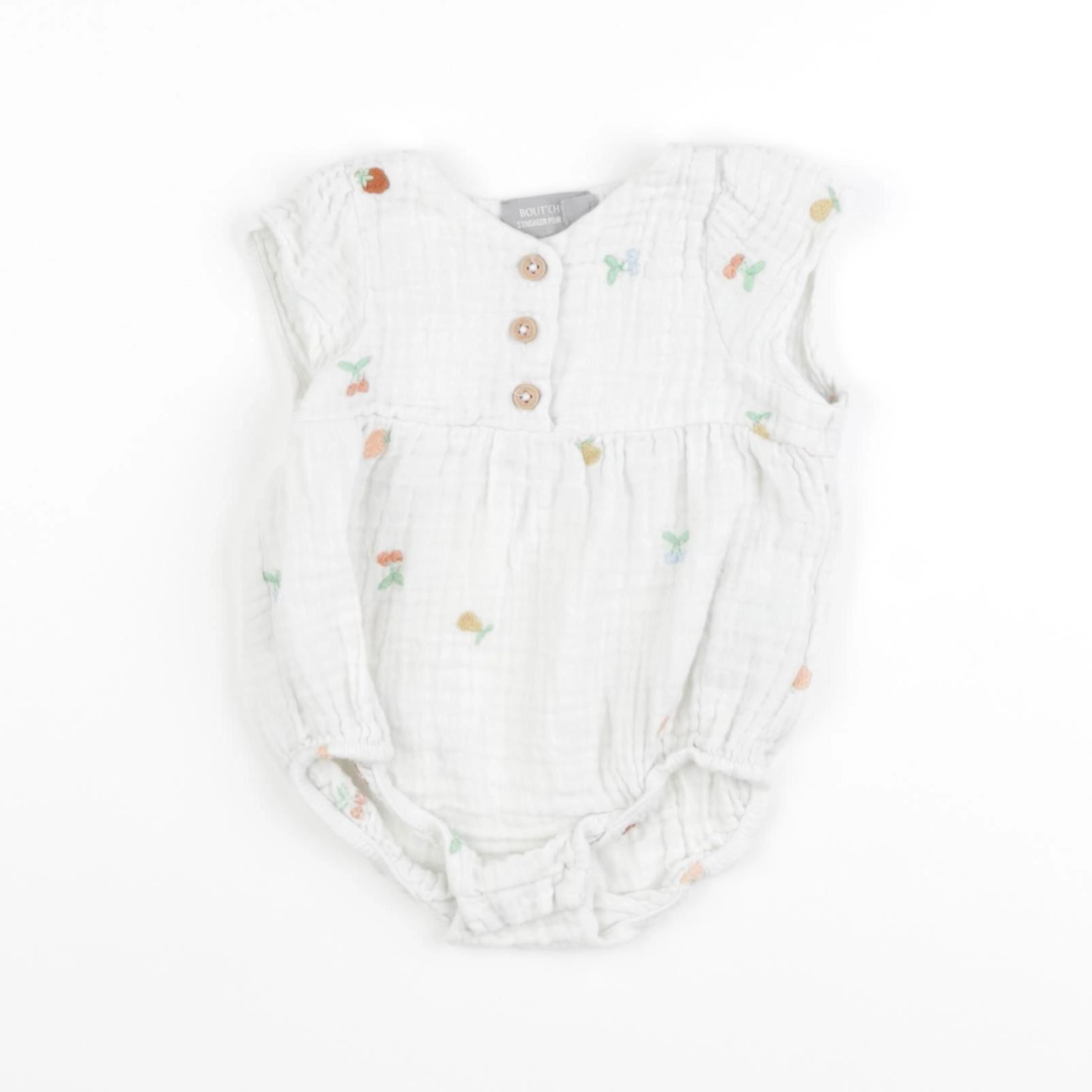 Boutchou - combinaison blanc - 3 mois