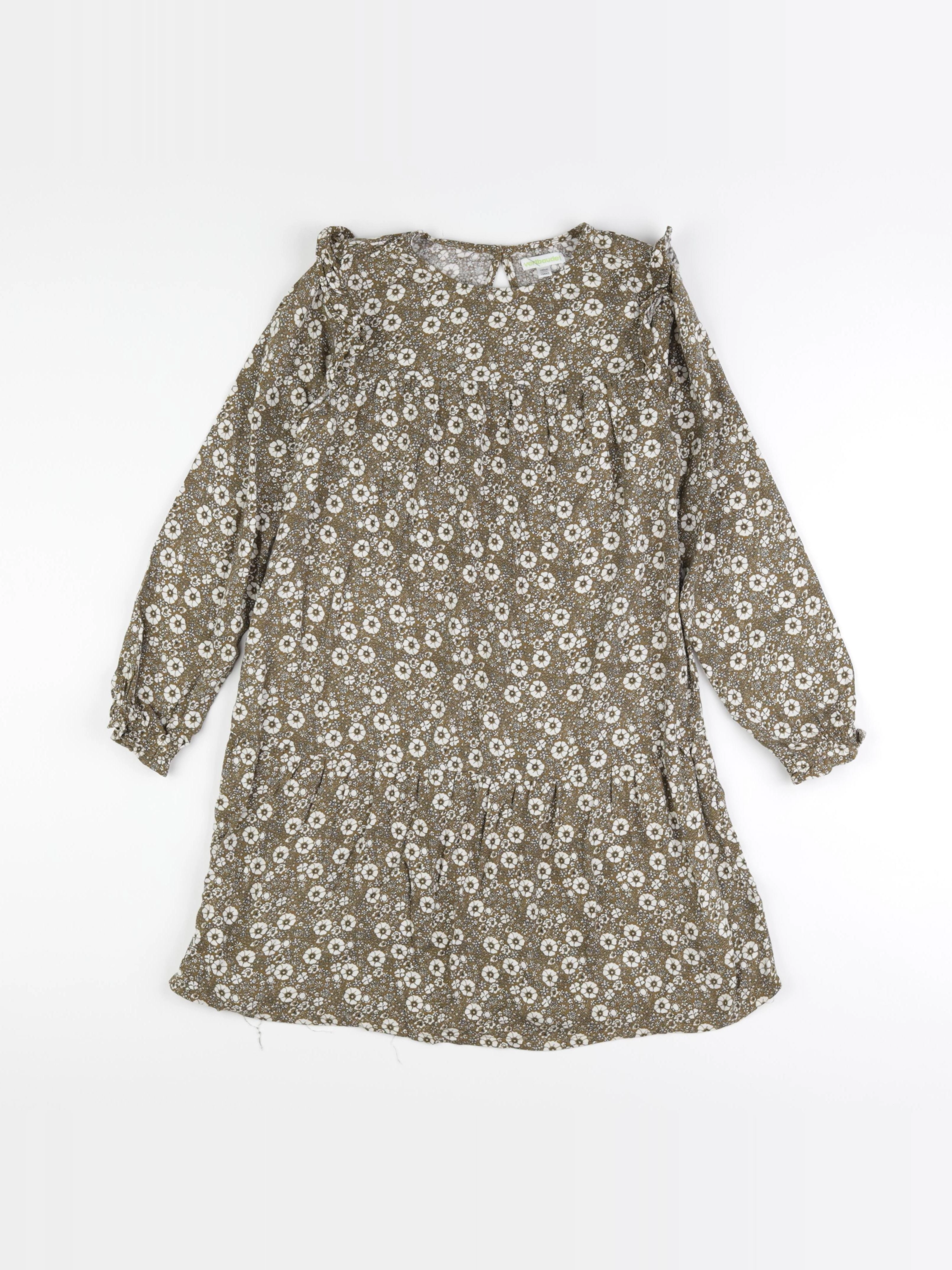 Vertbaudet - robe vert - 10 ans