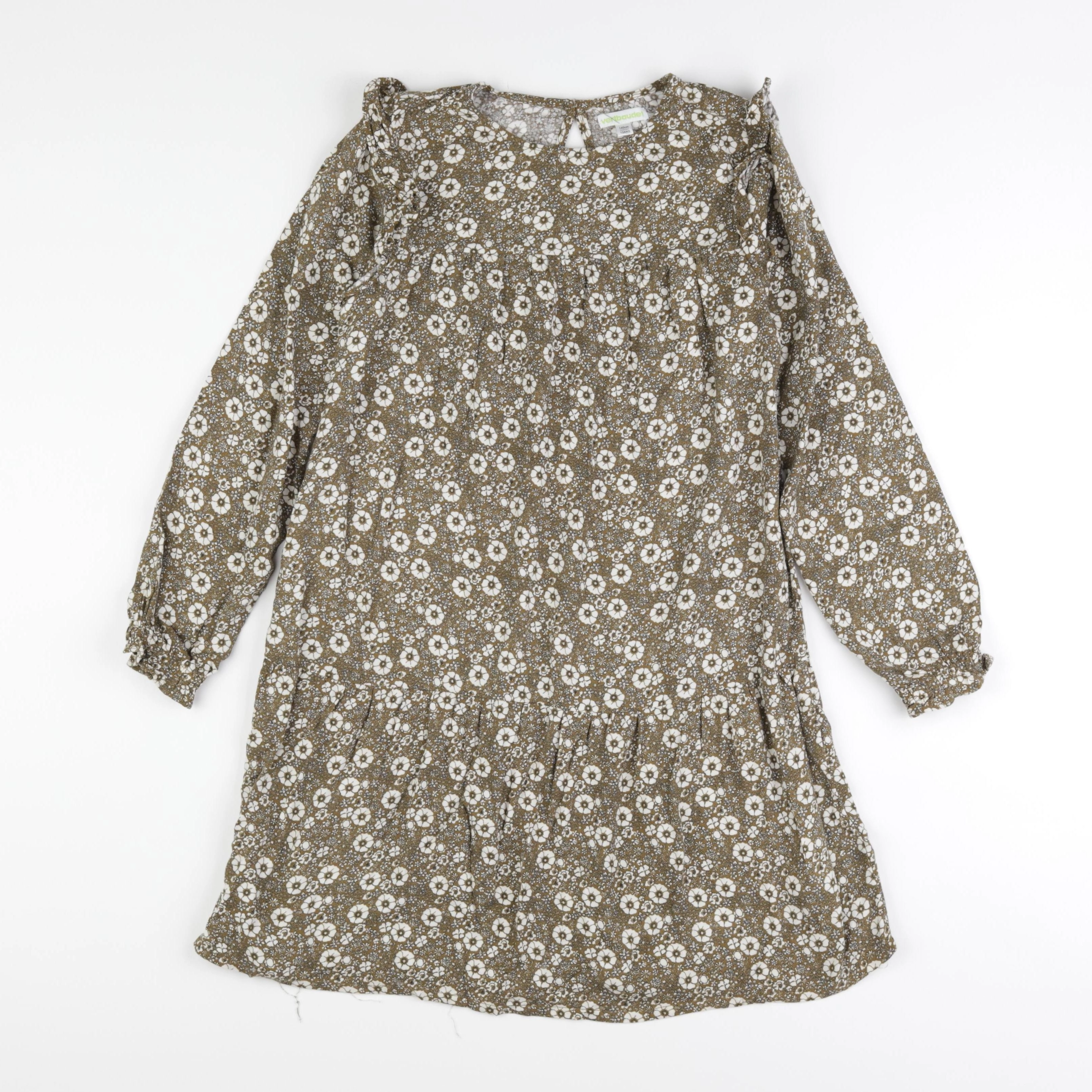 Vertbaudet - robe vert - 10 ans