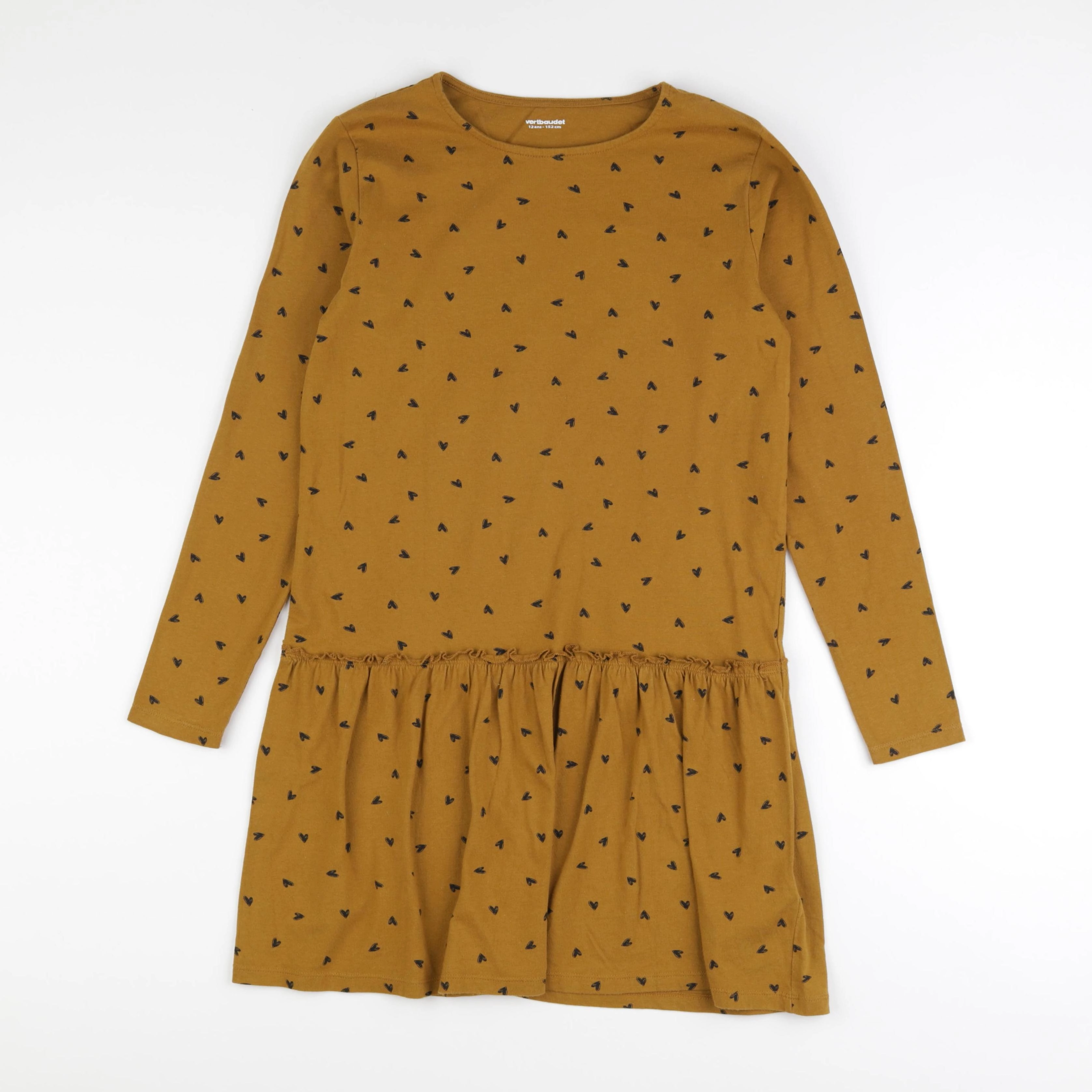 Vertbaudet - robe marron - 12 ans