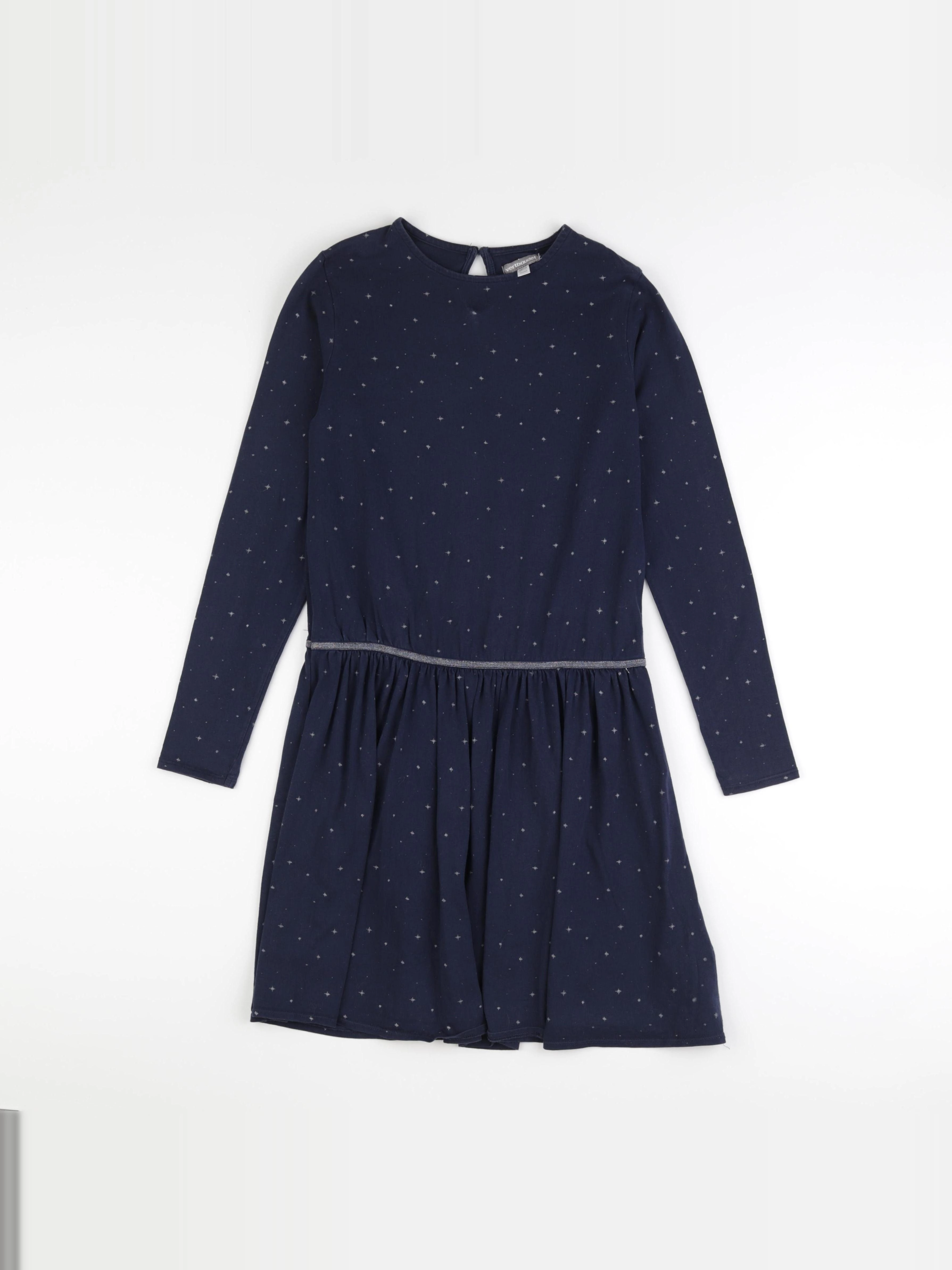 Vertbaudet - robe bleu - 12 ans