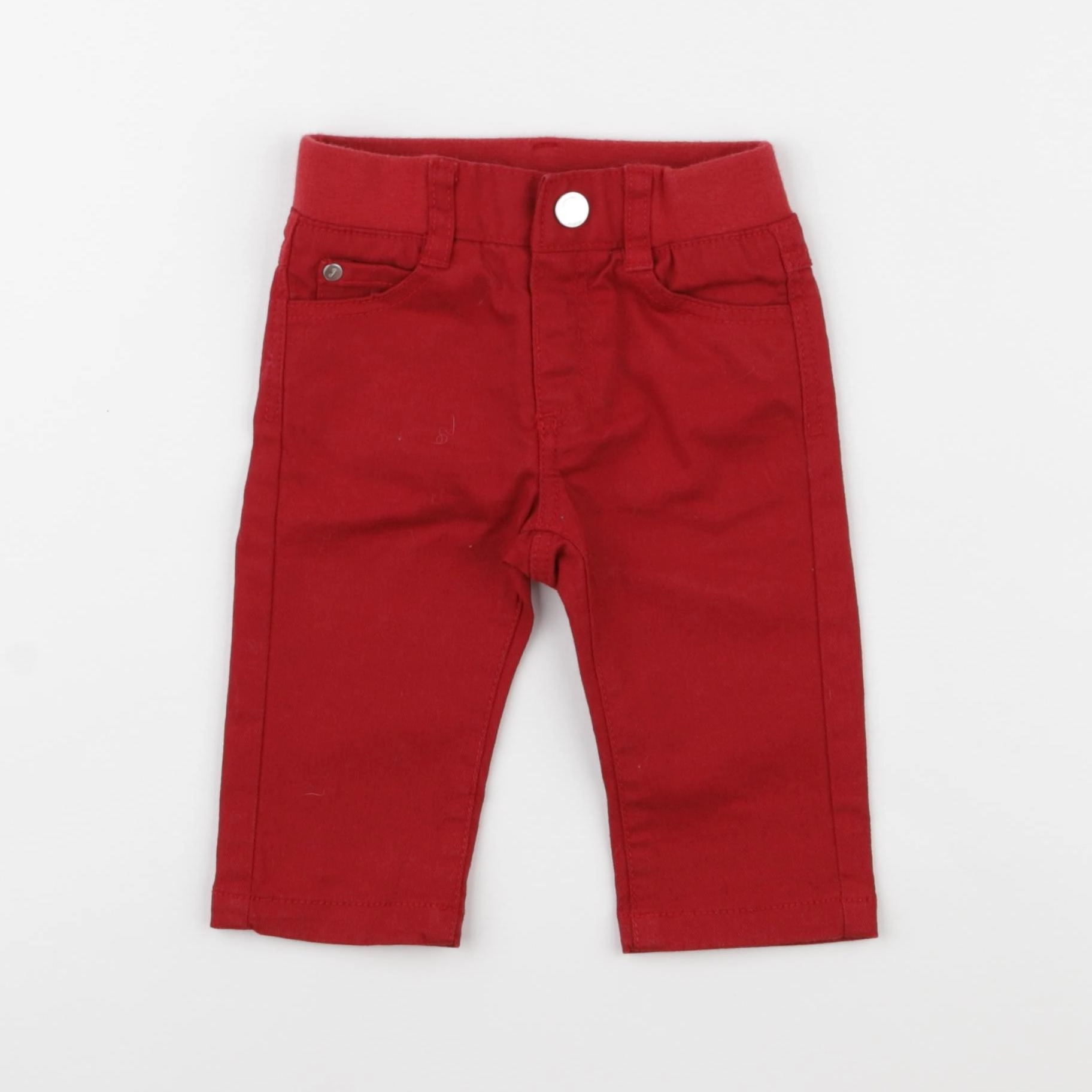 Jacadi - pantalon rouge - 6 mois