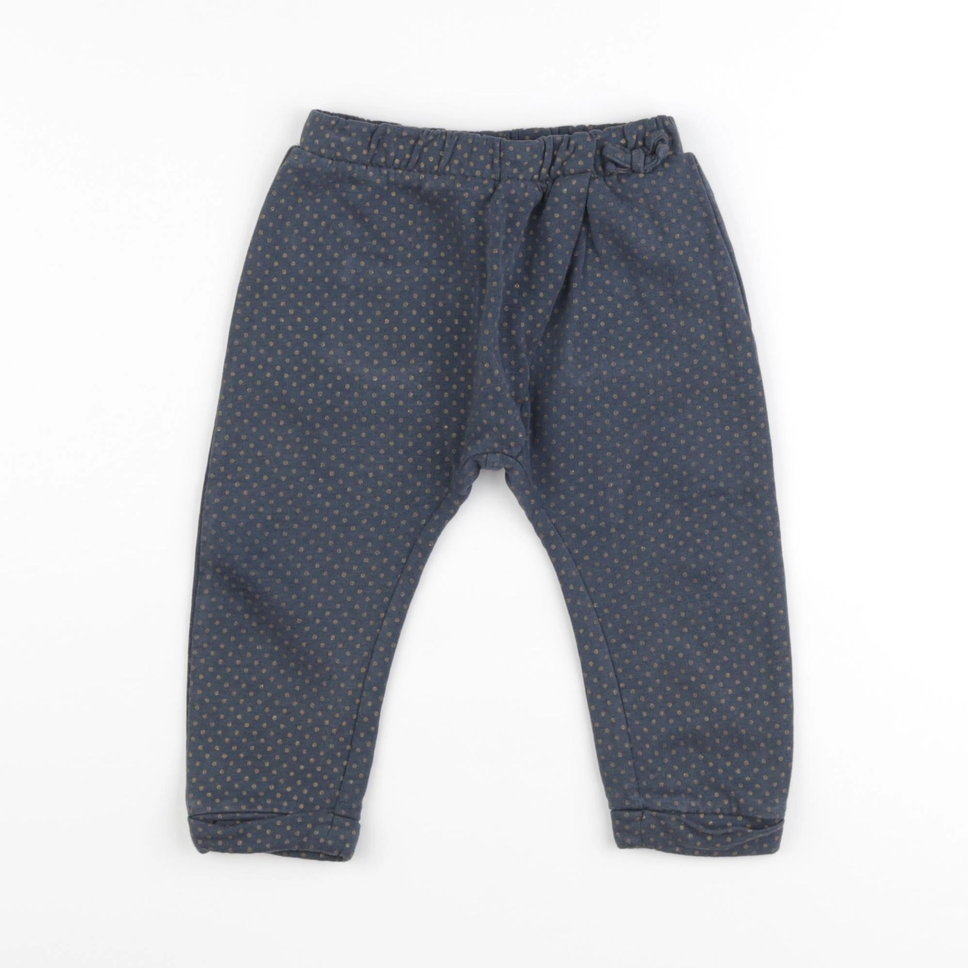 Vertbaudet - pantalon bleu - 18 mois