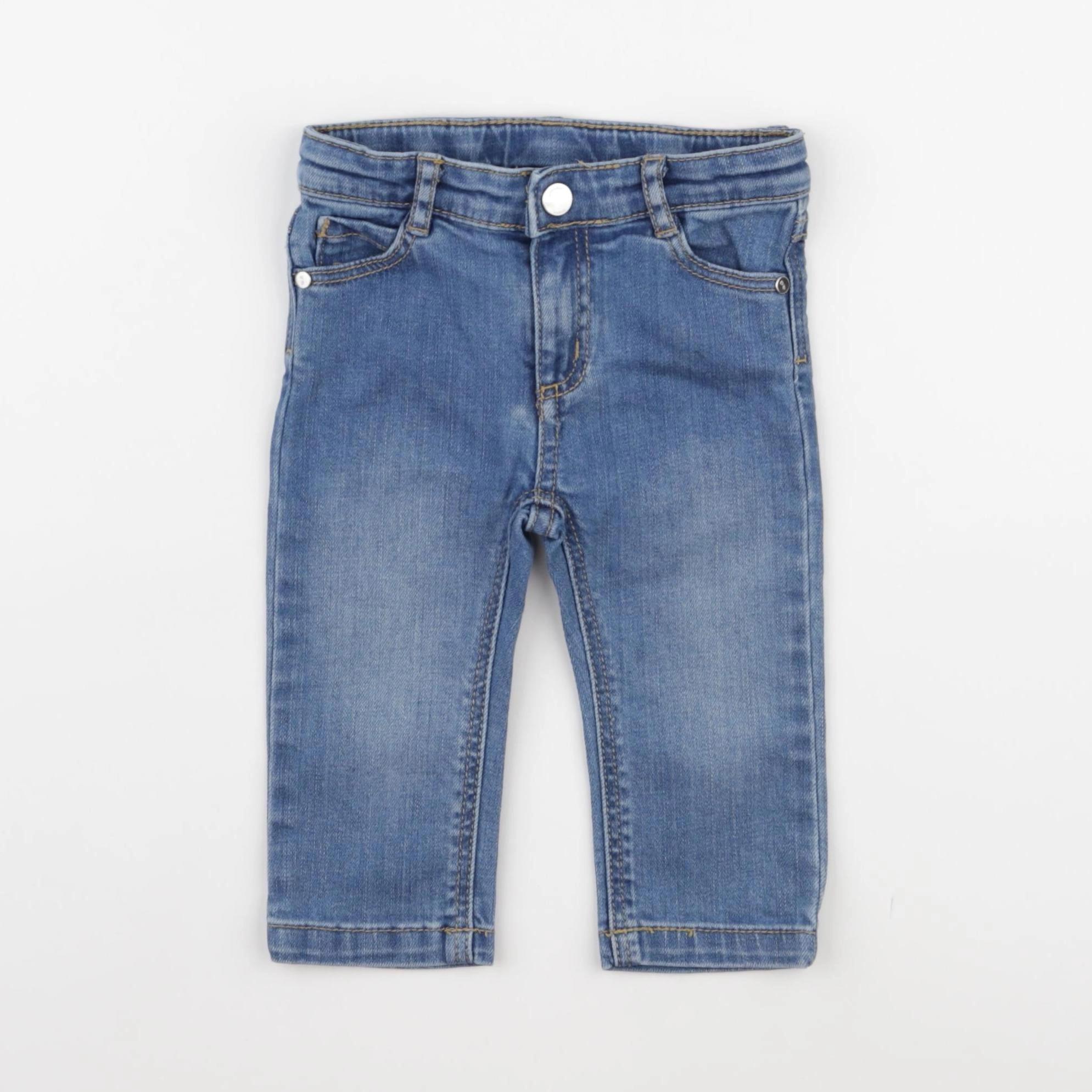 Jacadi - jean bleu - 12 mois