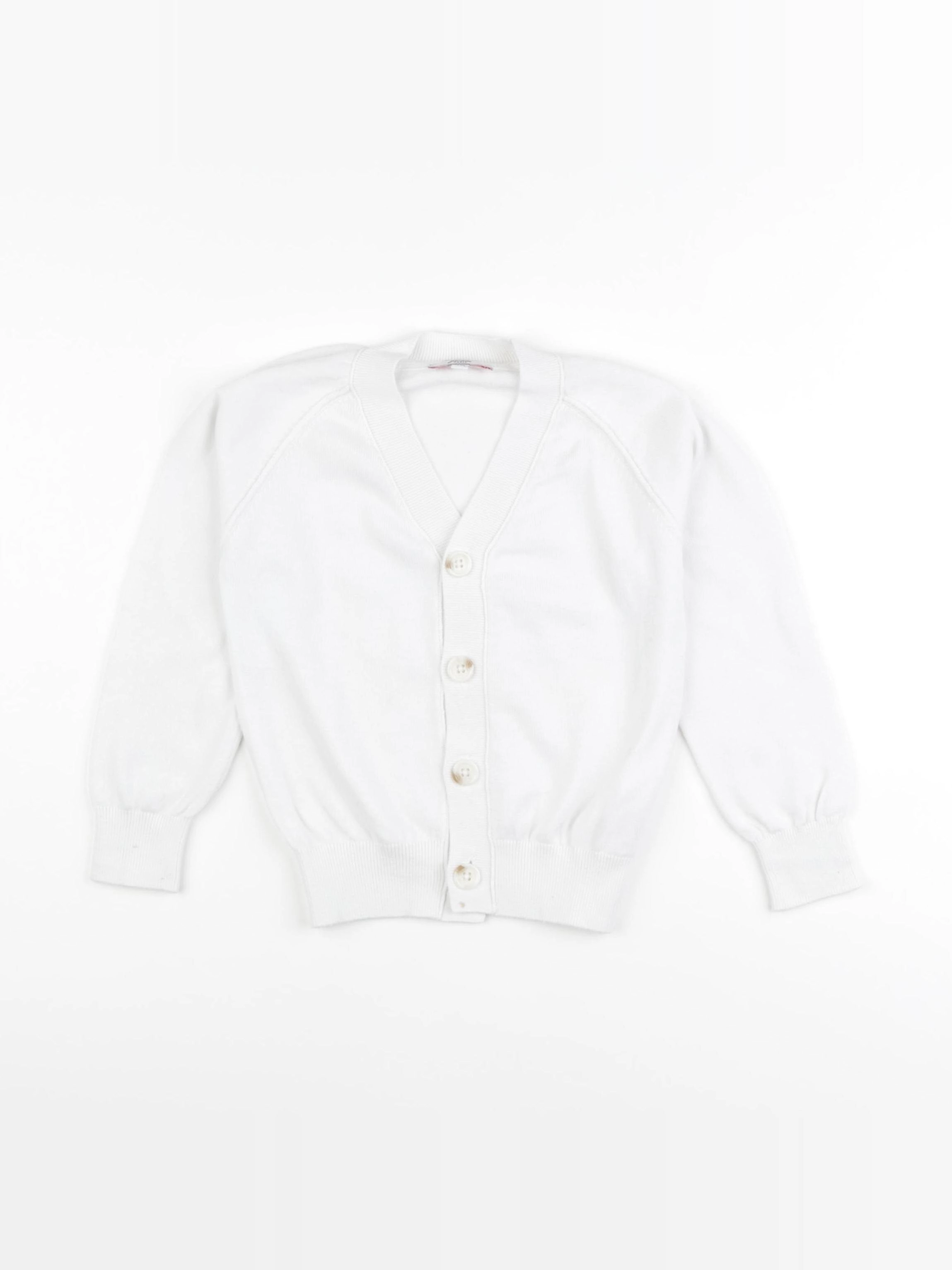 Jacadi - gilet blanc - 4 ans
