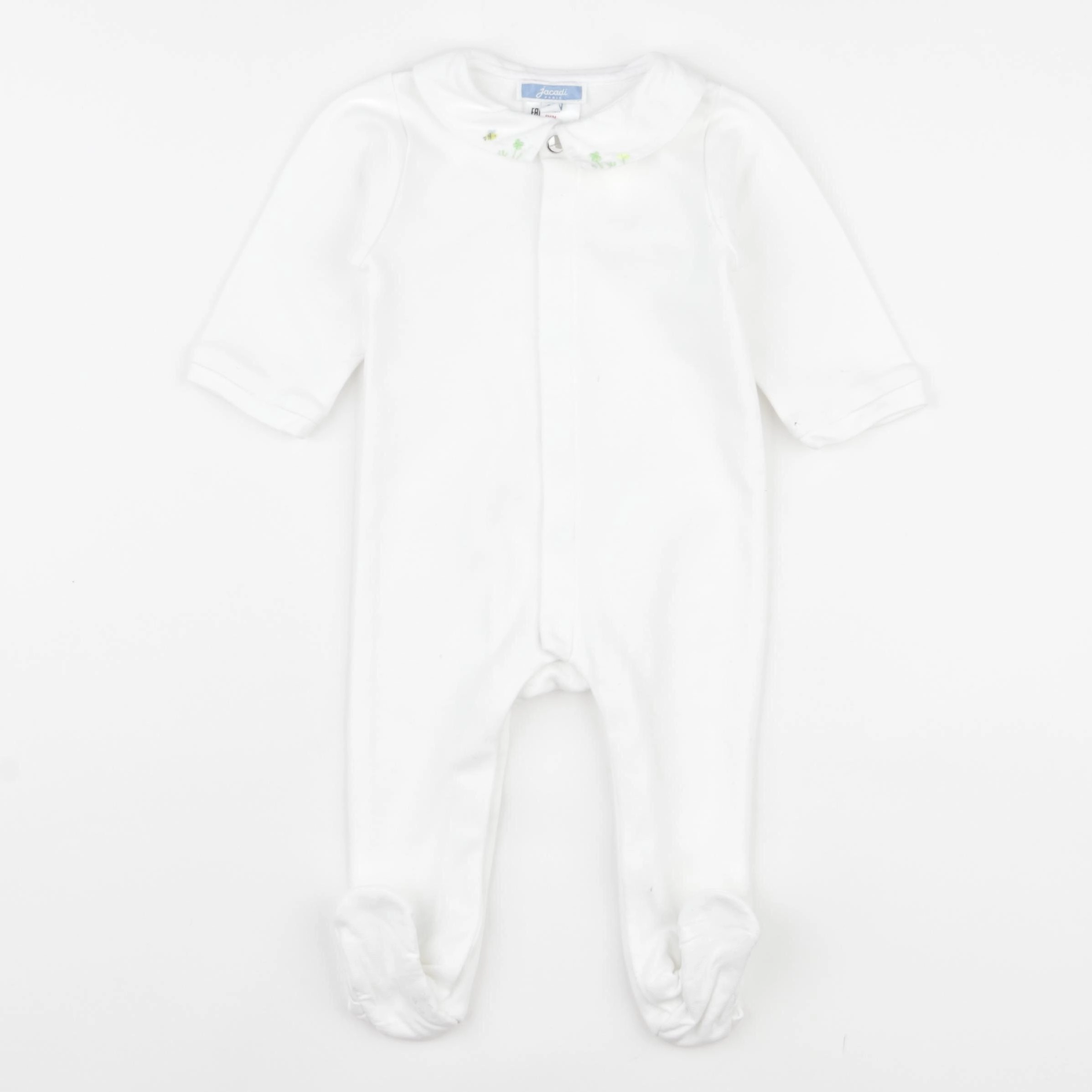 Jacadi - pyjama coton blanc - 6 mois