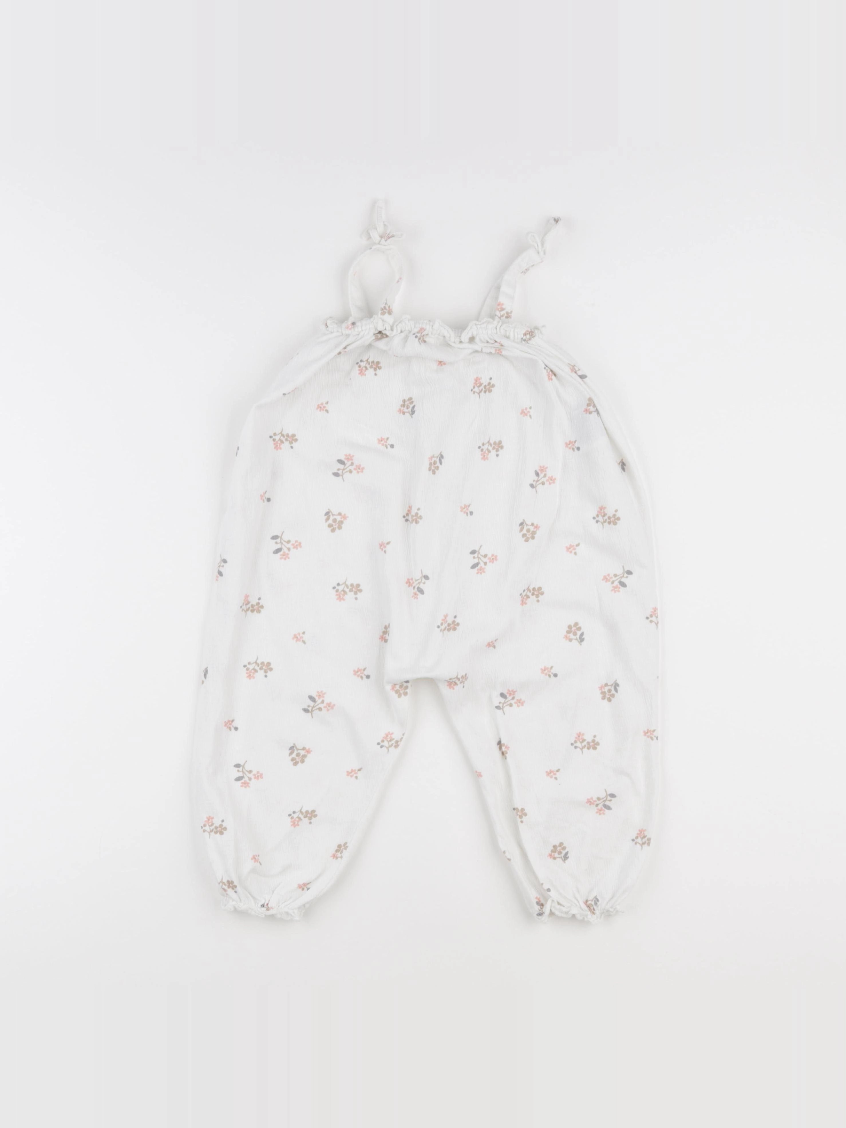 H&M - combinaison blanc - 12/18 mois