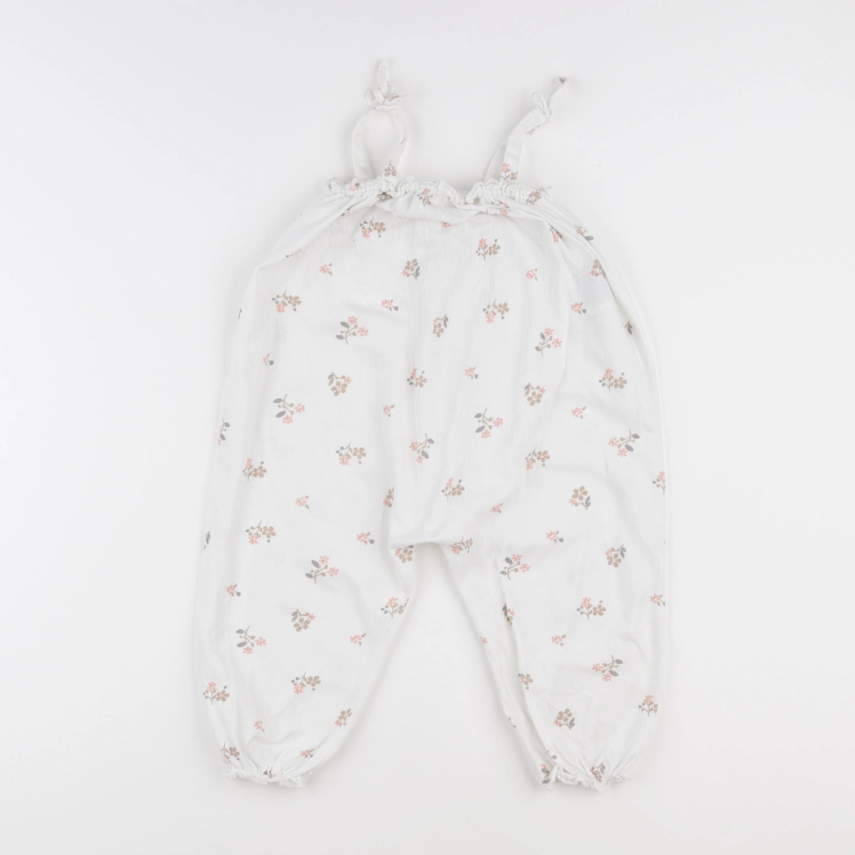 H&M - combinaison blanc - 12/18 mois