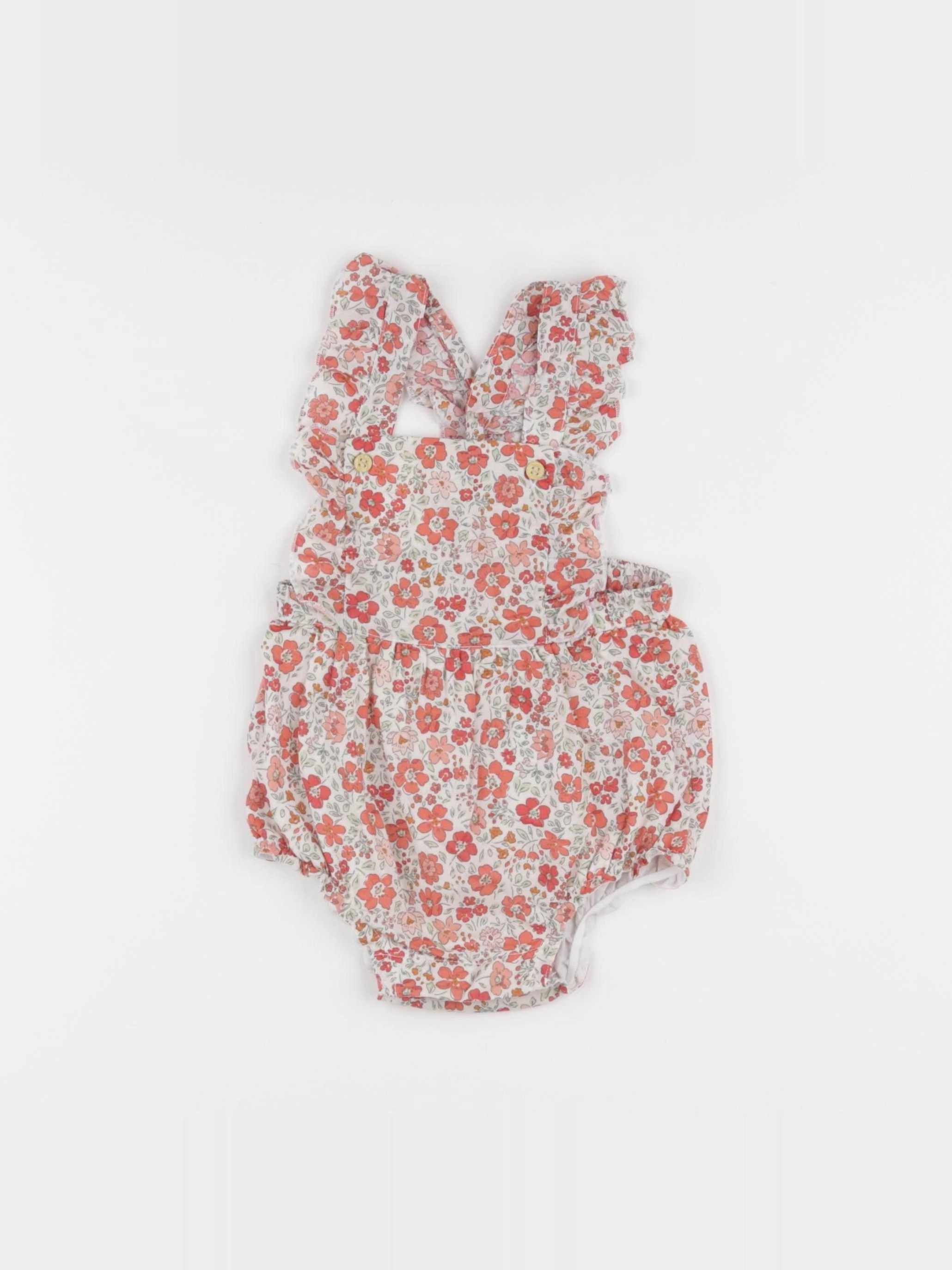 H&M - combinaison multicolore - 6/9 mois