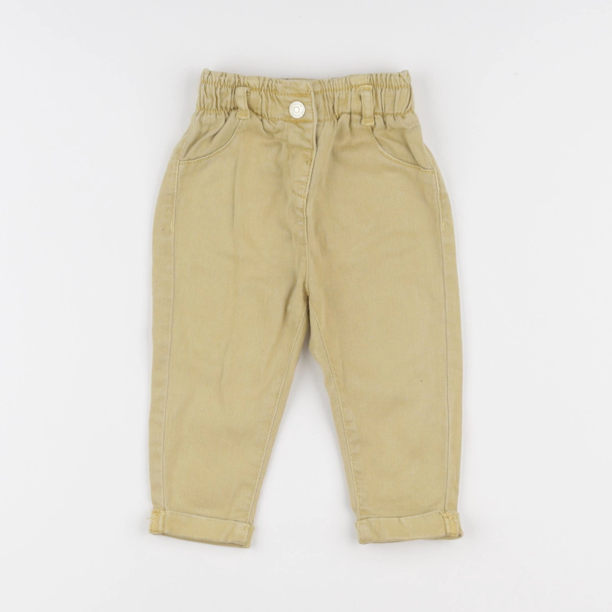 Tape à l'oeil - pantalon jaune - 12 mois