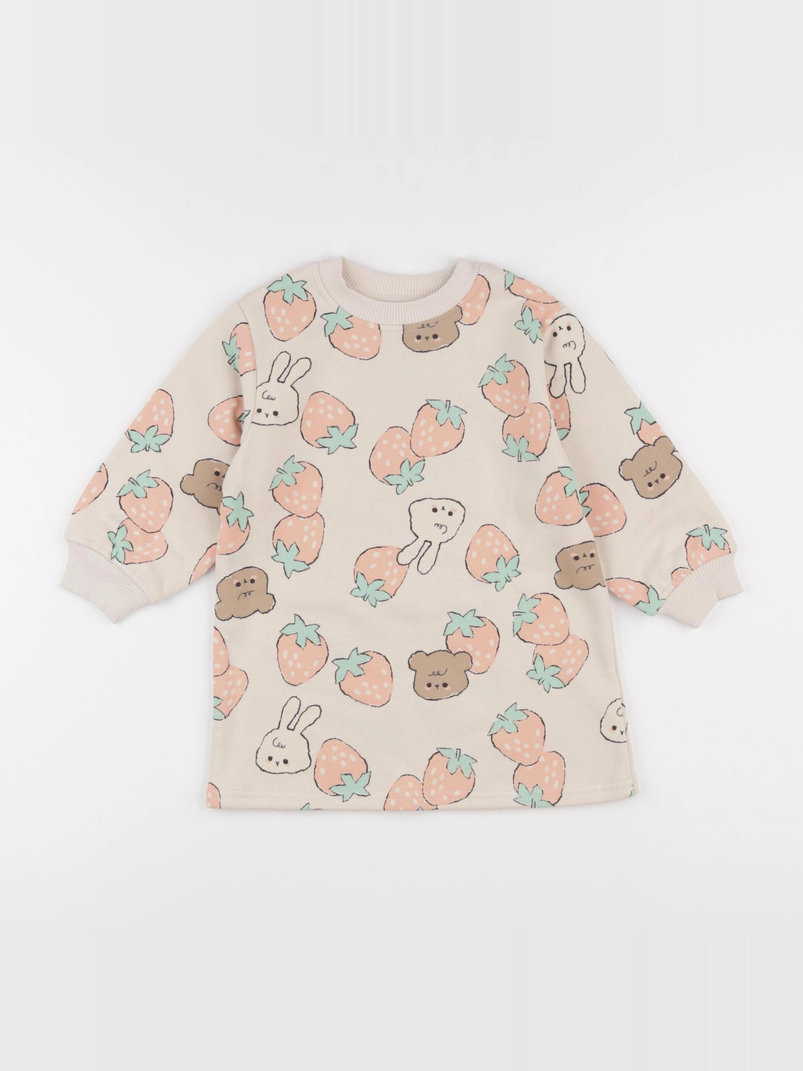 H&M - robe multicolore - 18/24 mois