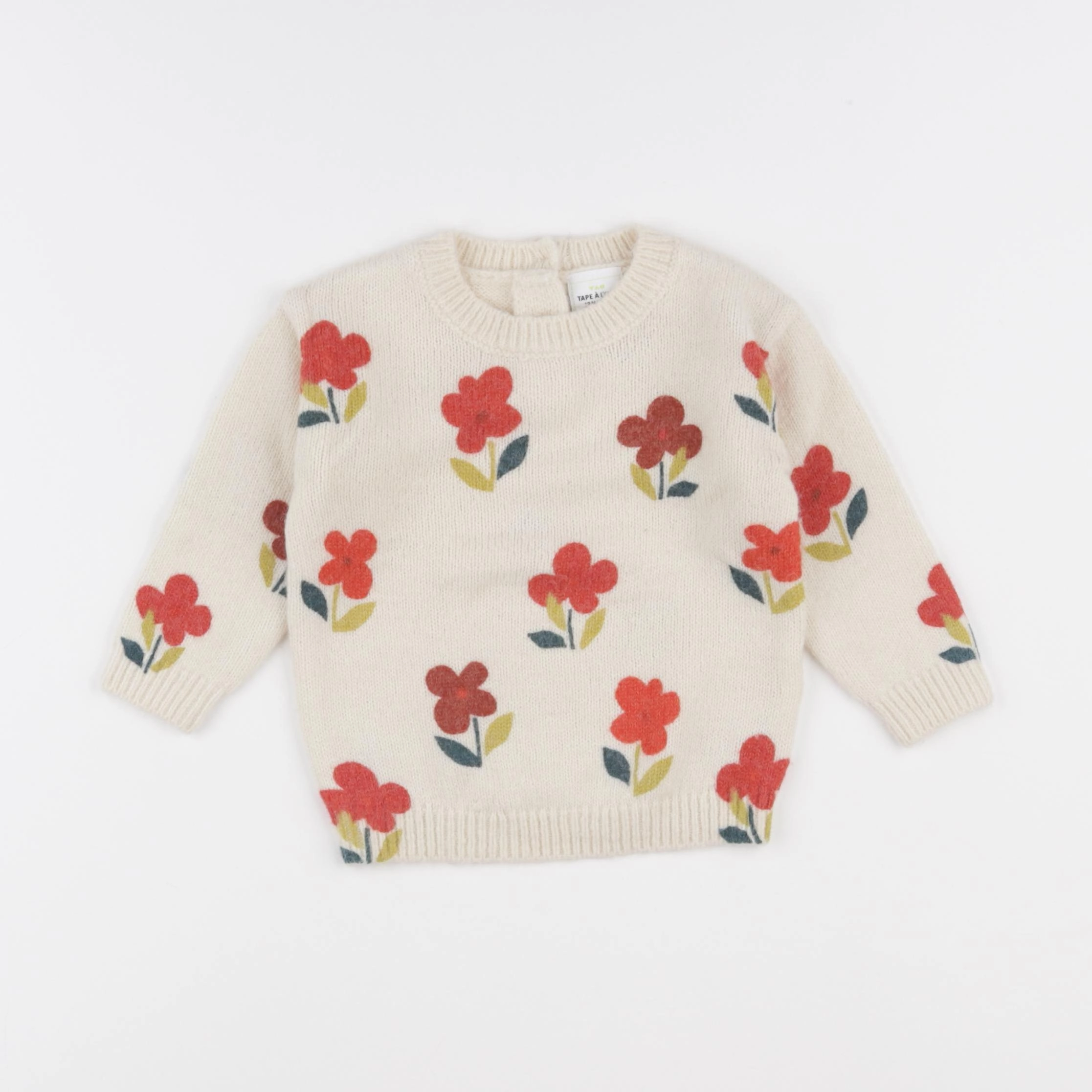 Tape à l'oeil - pull multicolore - 12 mois