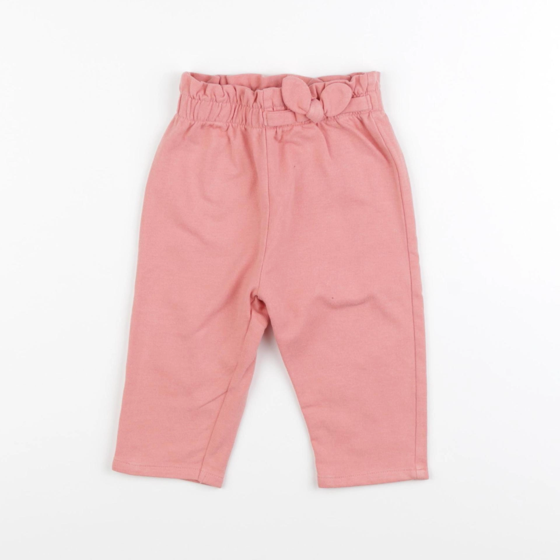 Vertbaudet - jogging rose - 12 mois