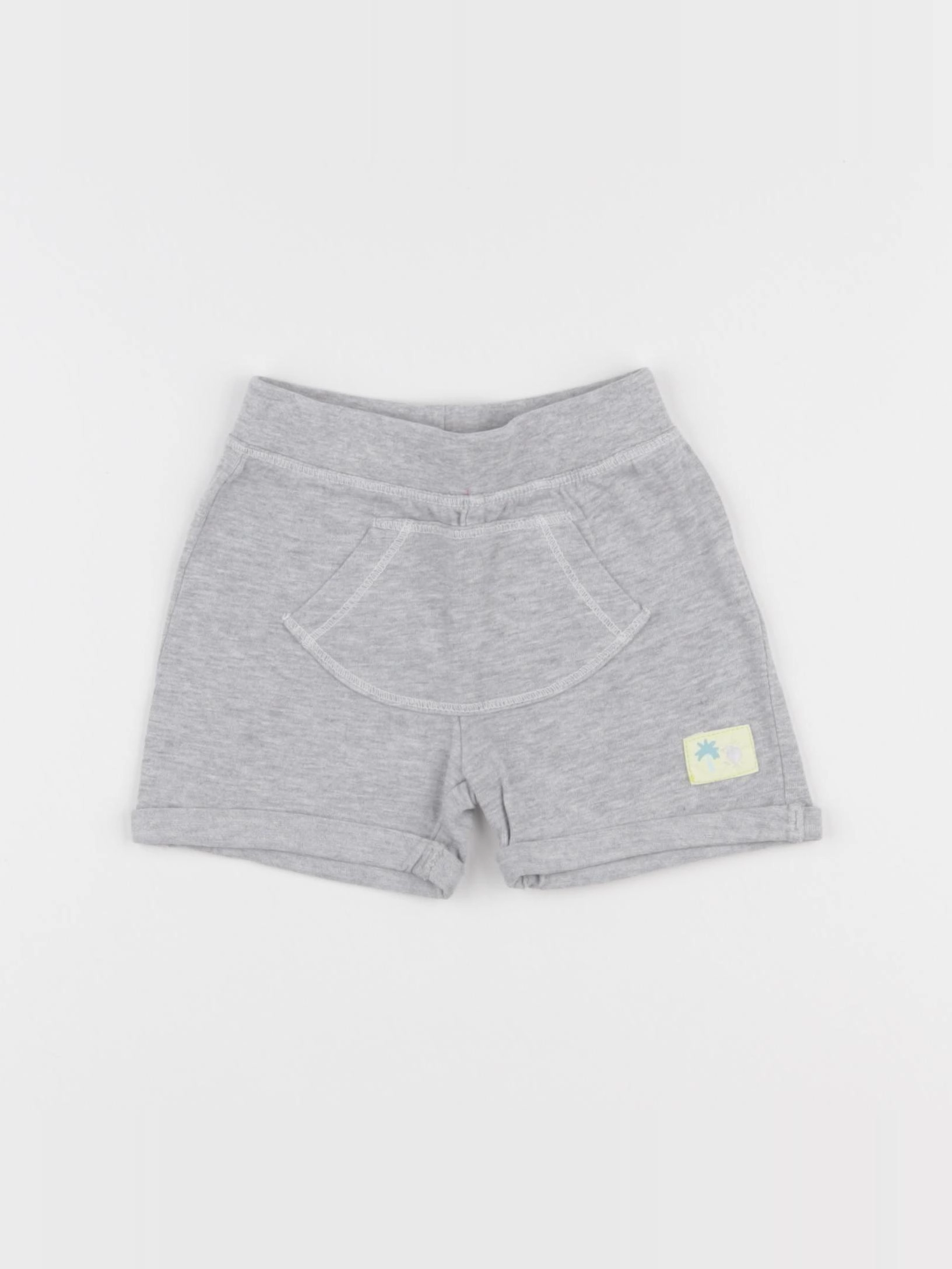 Vertbaudet - short gris - 9 mois