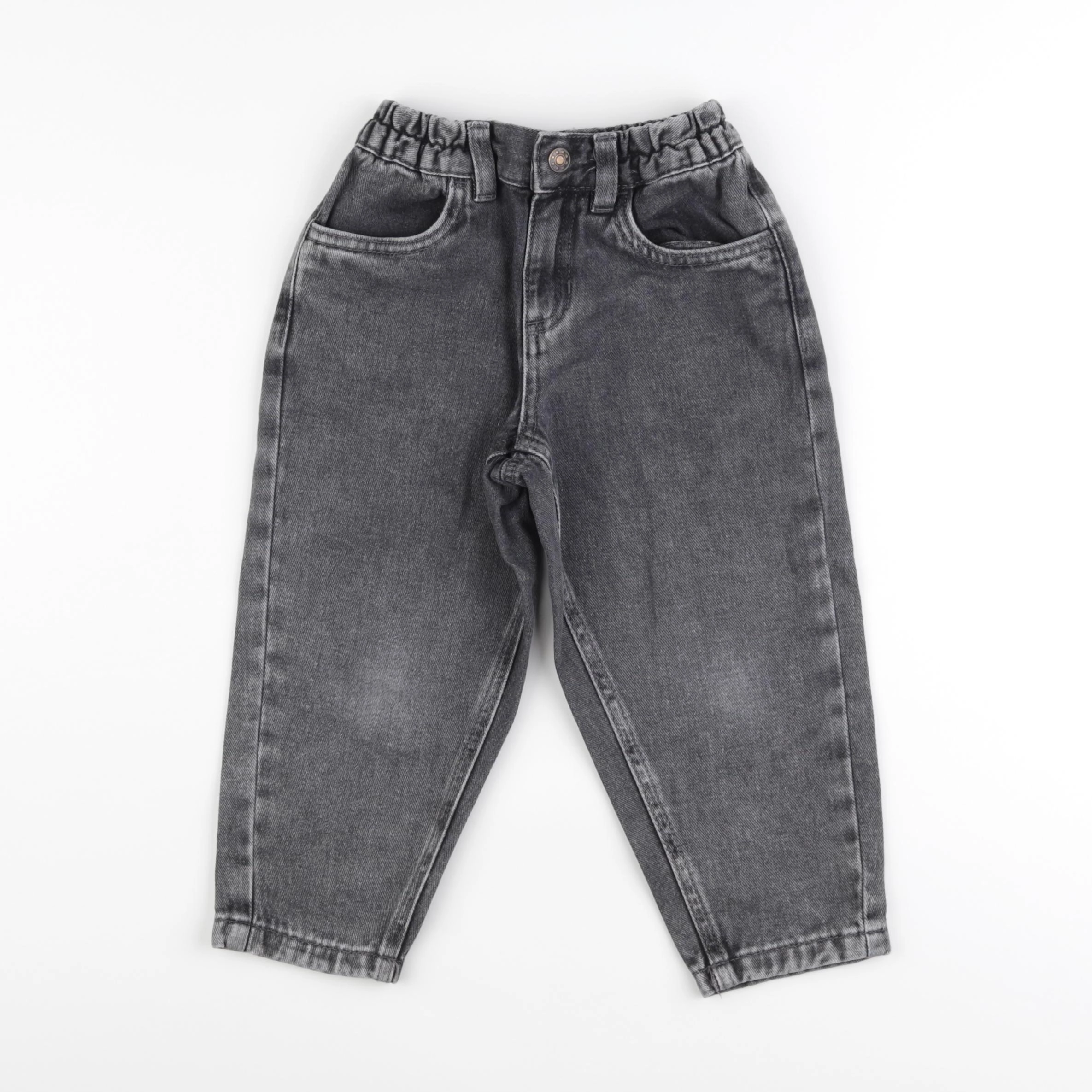 Monoprix - jean gris - 3 ans