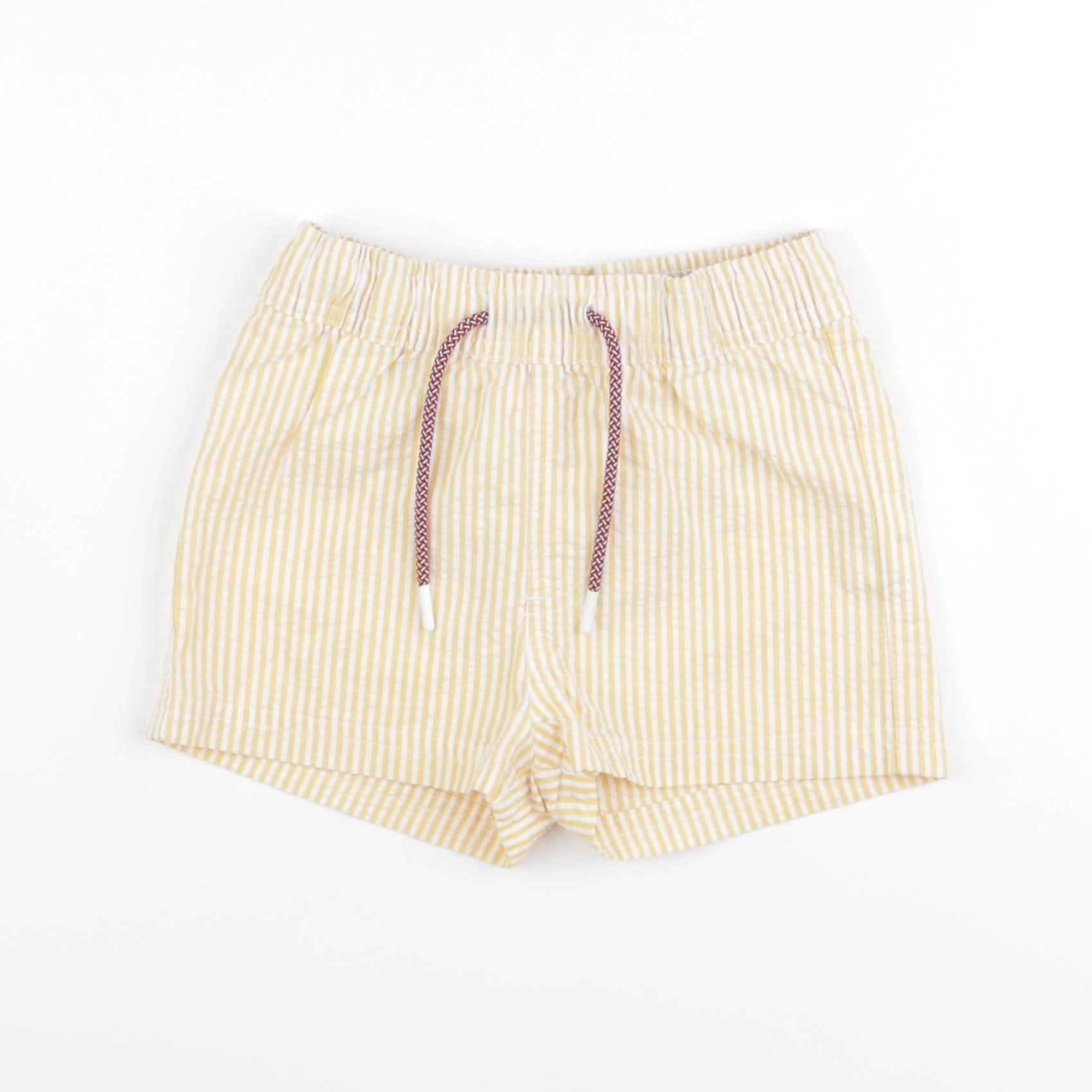 Monoprix - maillot de bain blanc, jaune - 3 ans