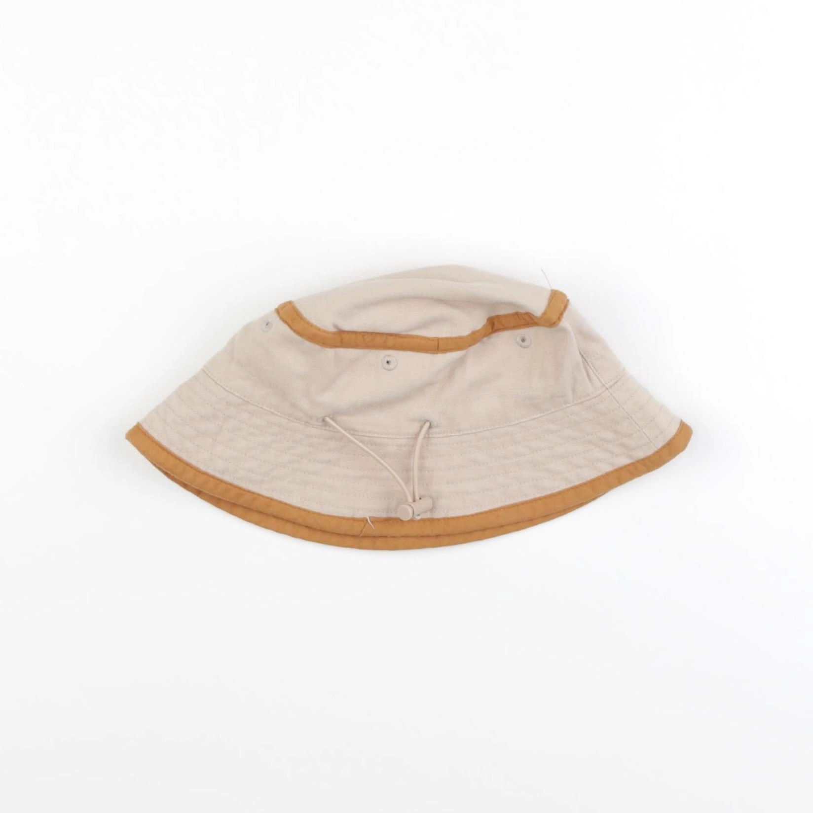 Monoprix - chapeau beige - 3/4 ans
