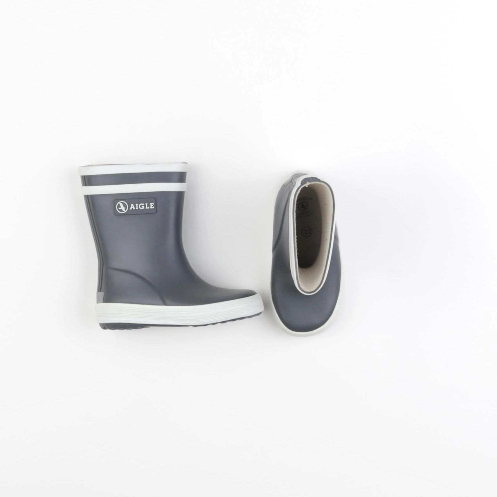 Aigle - bottes bleu - pointure 22