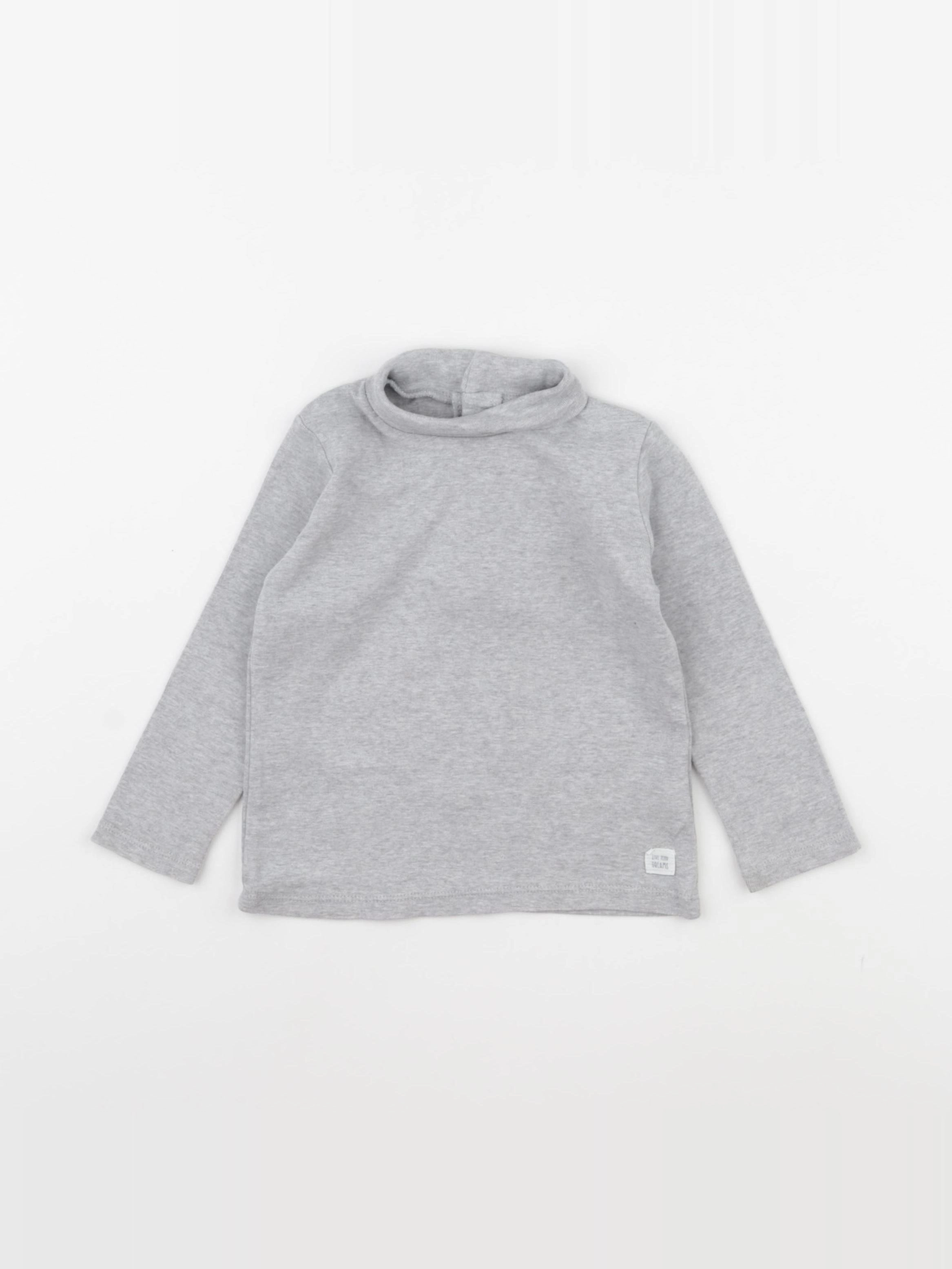 La Redoute - sous-pull gris - 2 ans