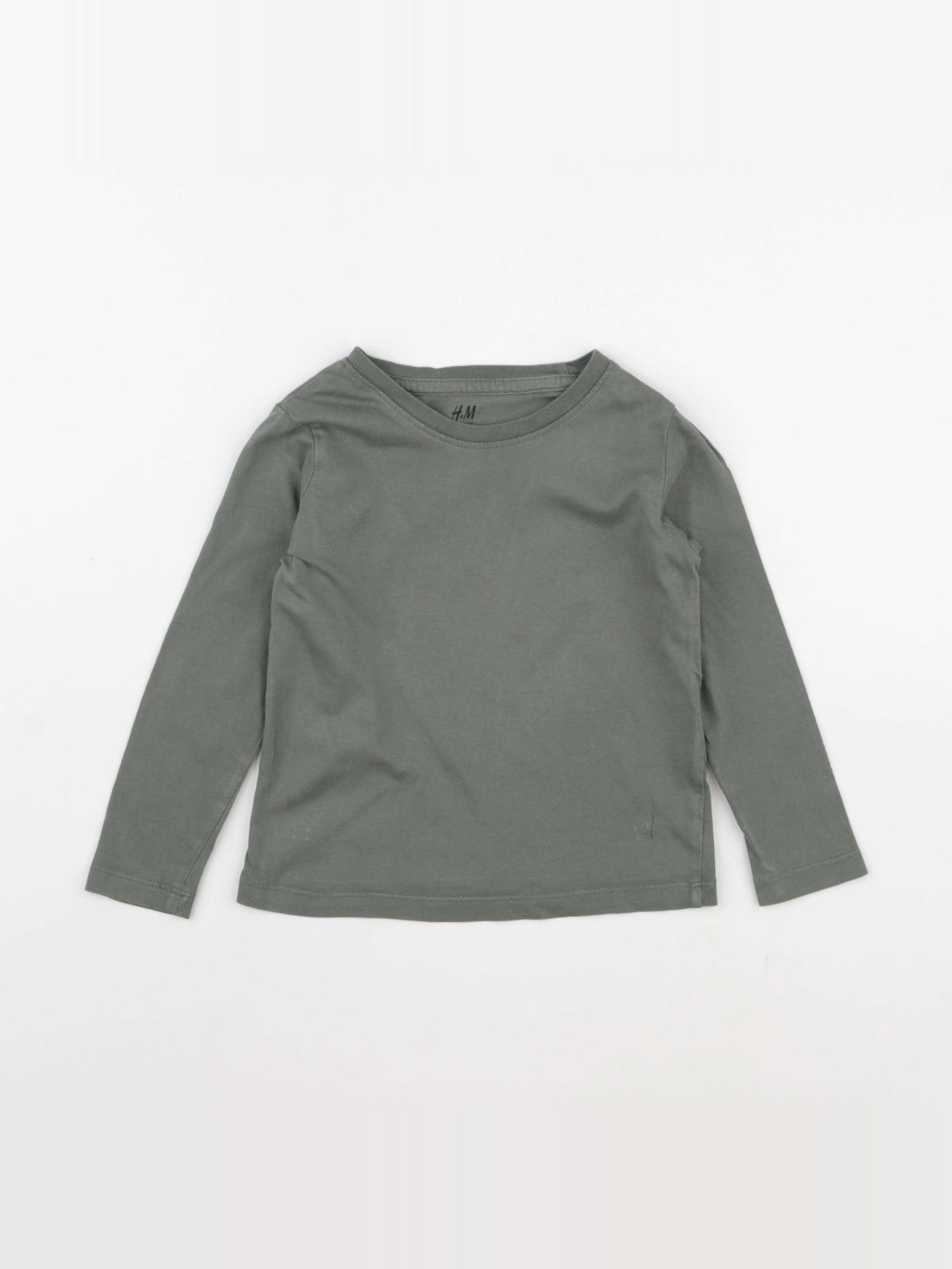 H&M - tee-shirt vert - 2 ans